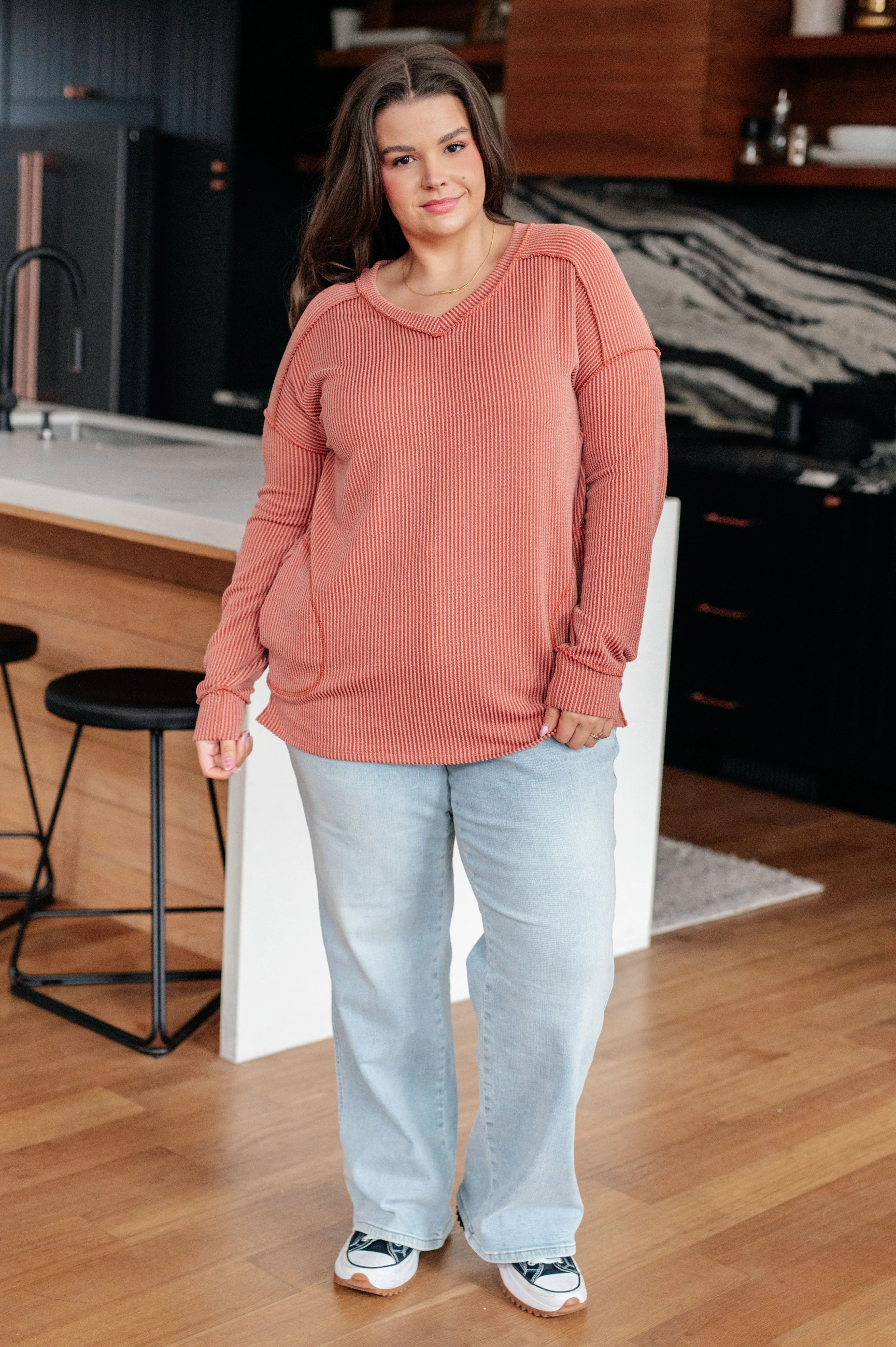 First and Foremost Rib Knit Top - Image 4