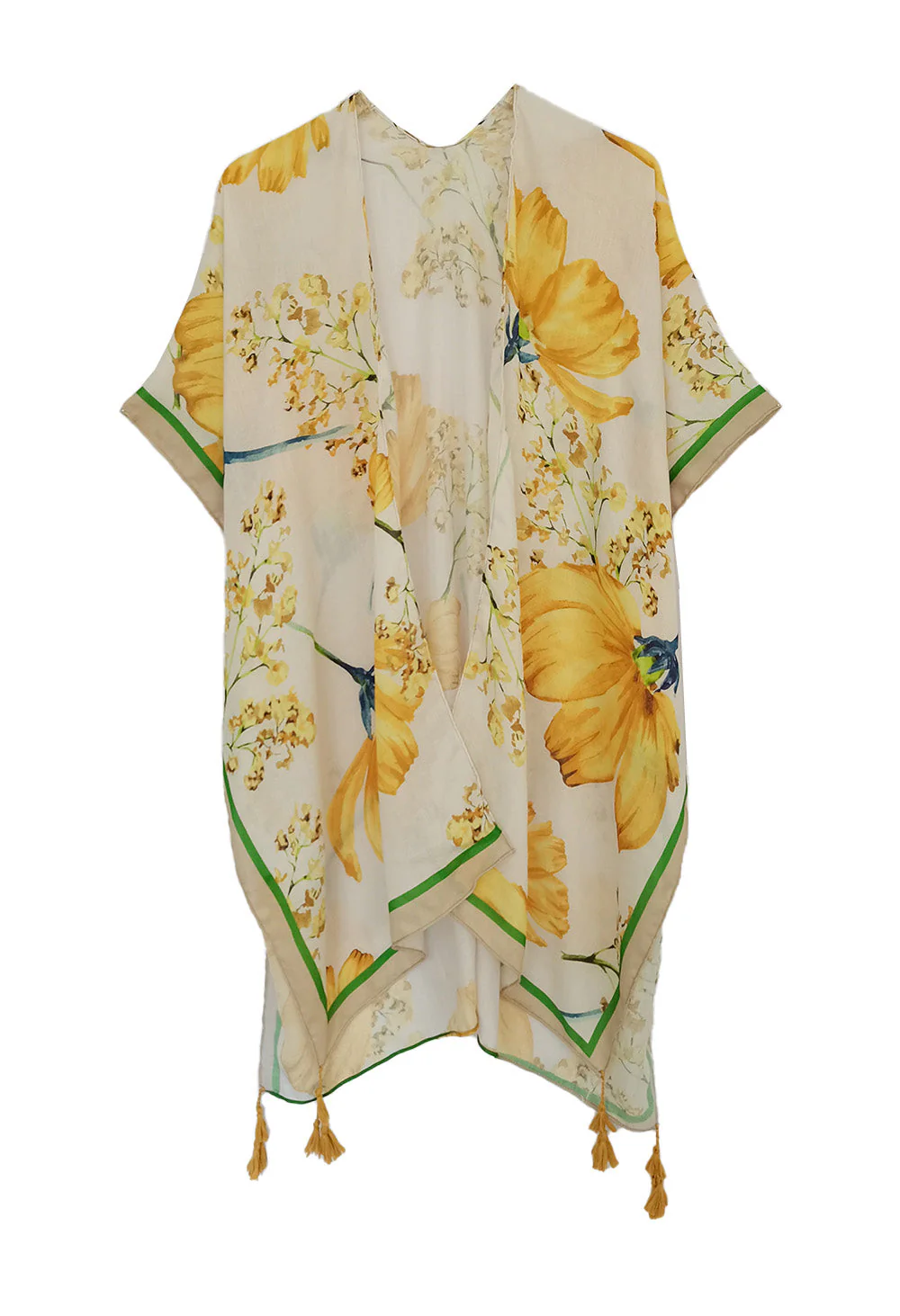 Floral Print Kimono - Image 5