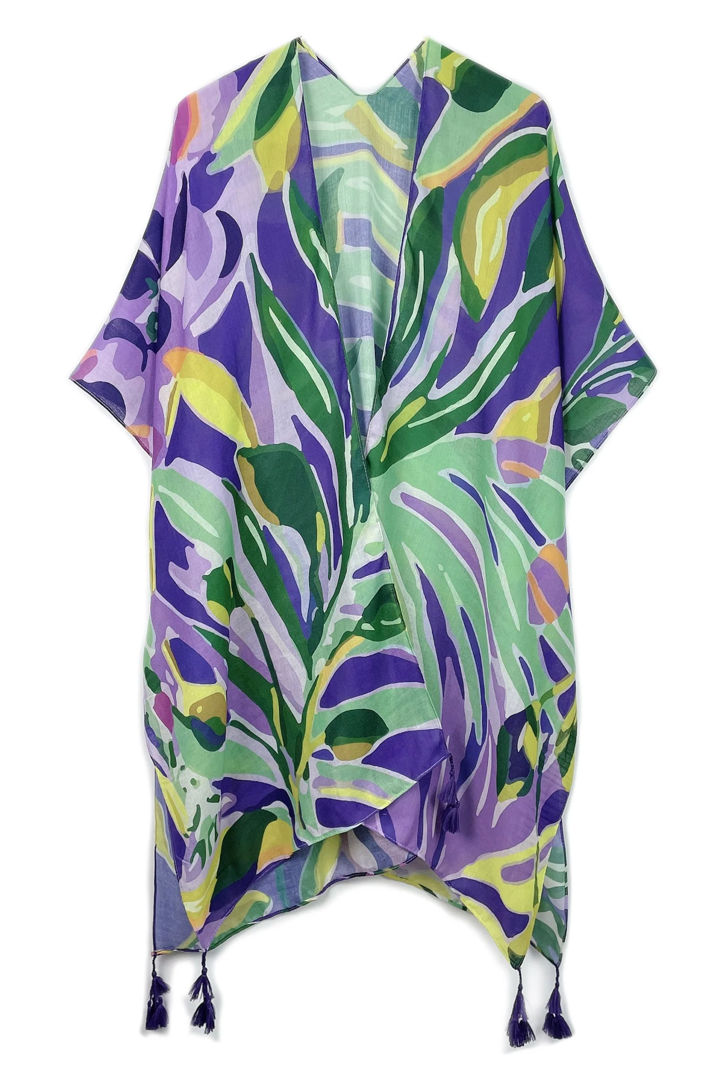 Floral Print Kimono - Image 8