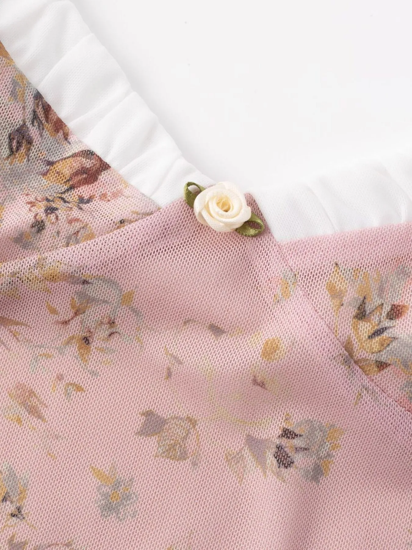 Floral Print Maxi Cami Dress with V-Neck - Image 7