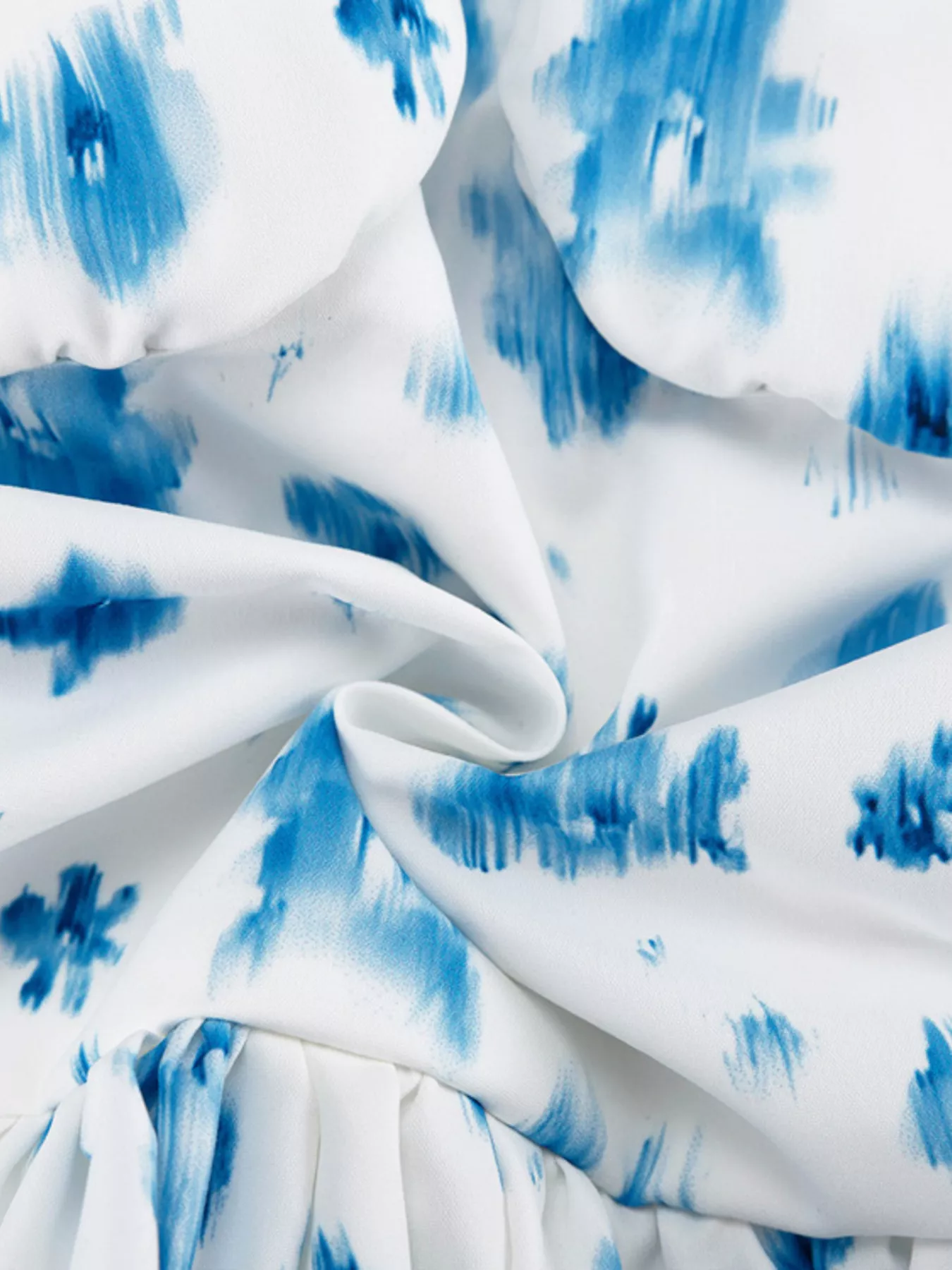 Floral Print Ruffle Hem Tank - Image 10