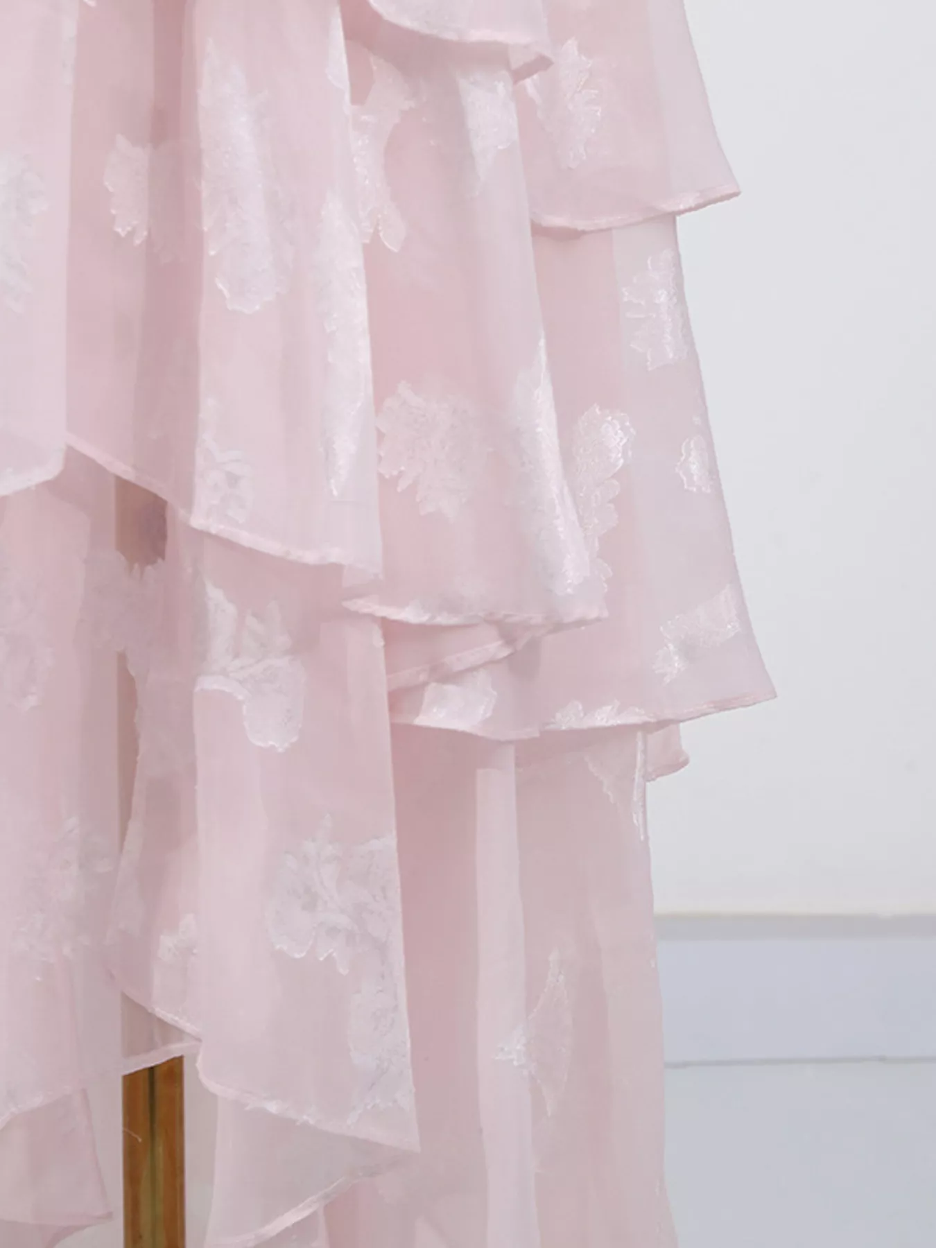 Floral Print Ruffled Maxi Dress - Image 5