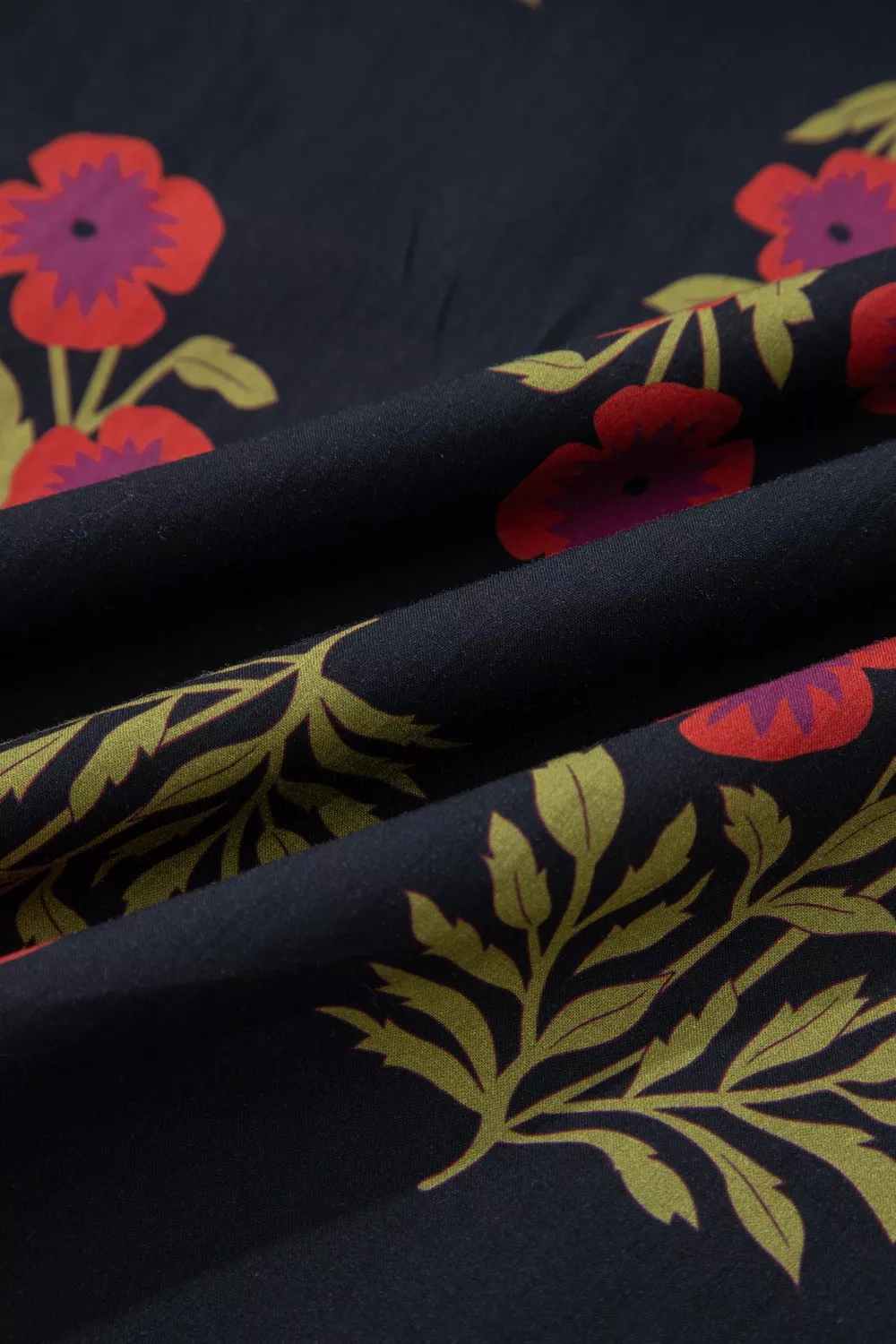 Floral Print Tiered Maxi Dress - Image 9