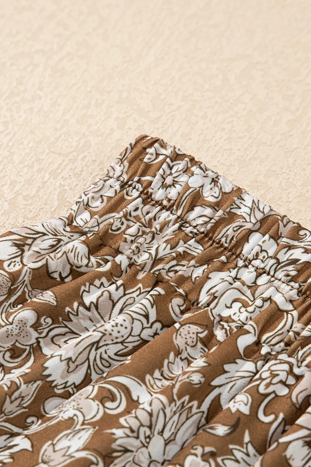 Floral Print Tiered Maxi Skirt - Image 12