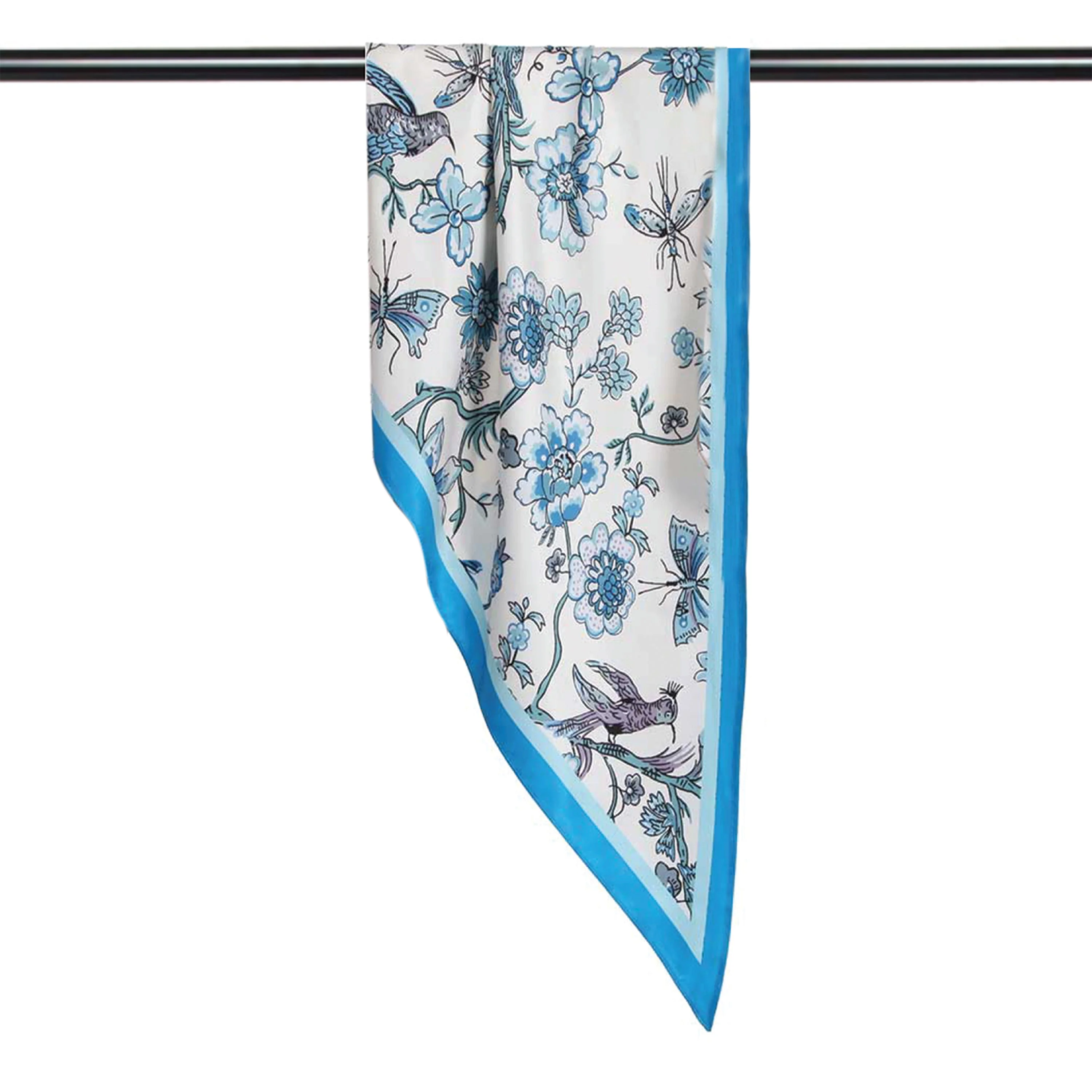 Floral Print Triangle Scarf - Image 2