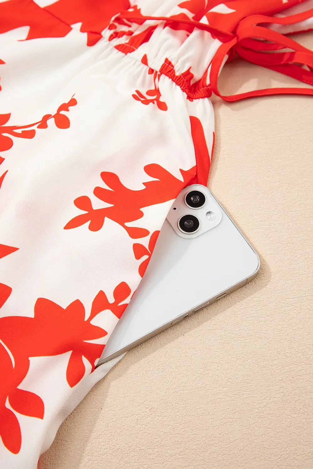 Floral V-Neck Summer Midi Dress - Image 10