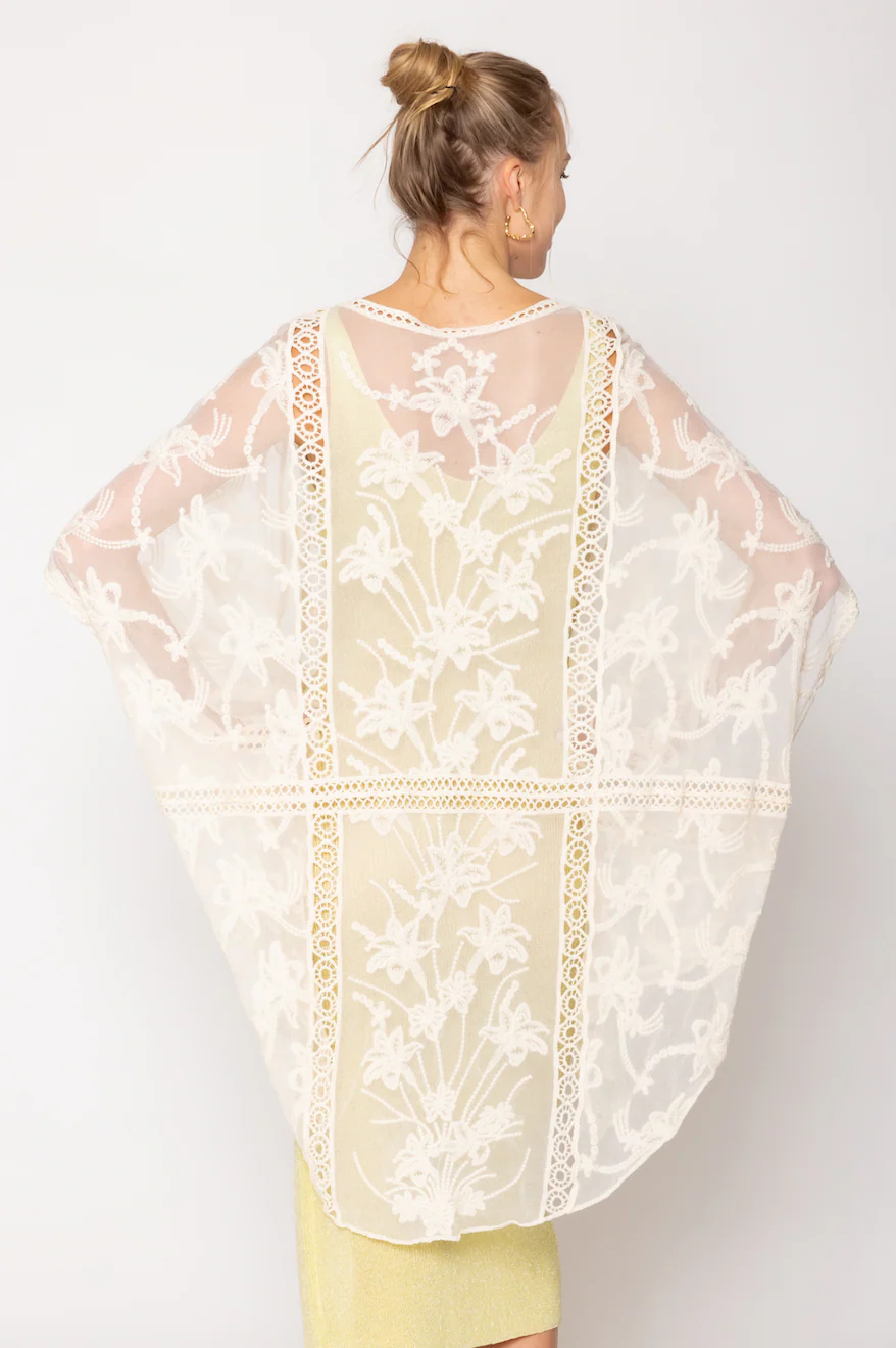 Flower Lace Cardigan - Image 9