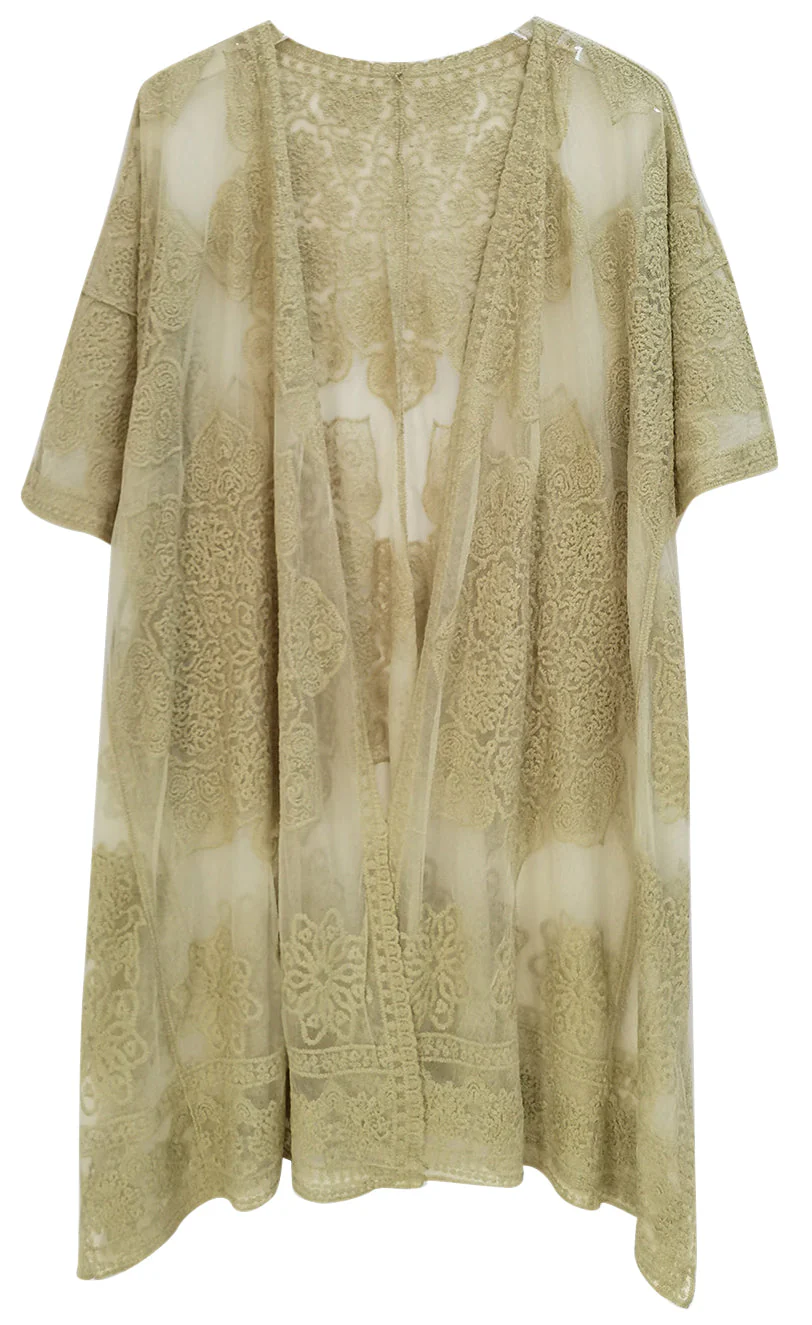 Flower Lace Kimono - Image 19