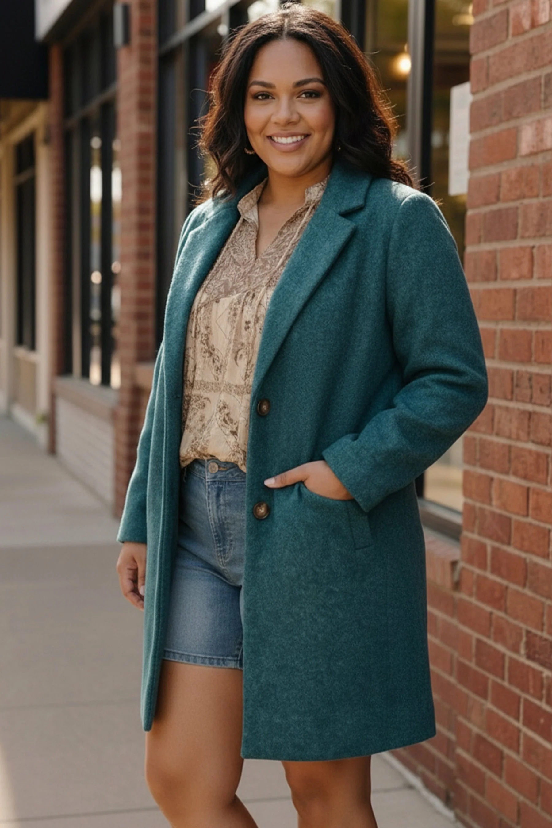 Frosted Teal Dream Coat - Image 3