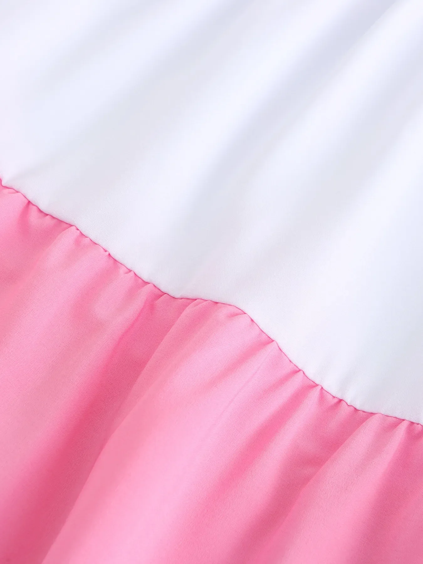 Full Size Color Block Tiered Ruffle Summer Dress Plus Size - Image 5