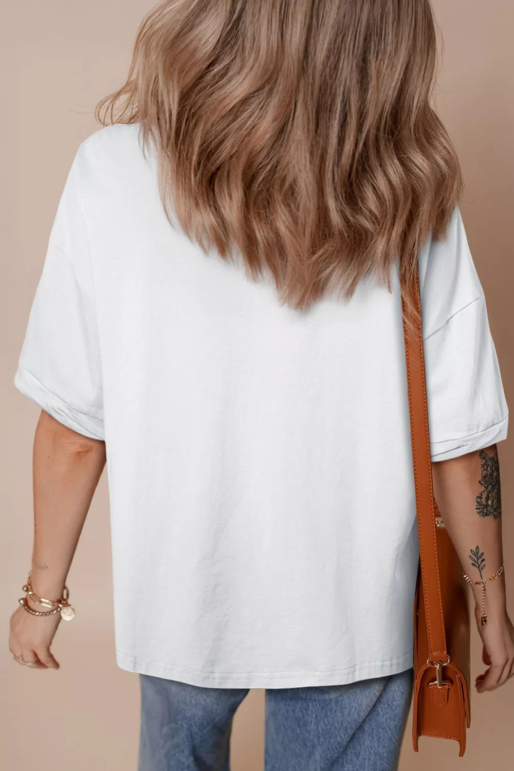 Game Day Football Graphic Casual Loose T Shirt - Image 2