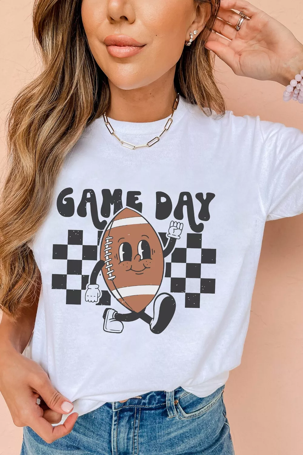 Game Day Football Graphic T-Shirt - Image 2
