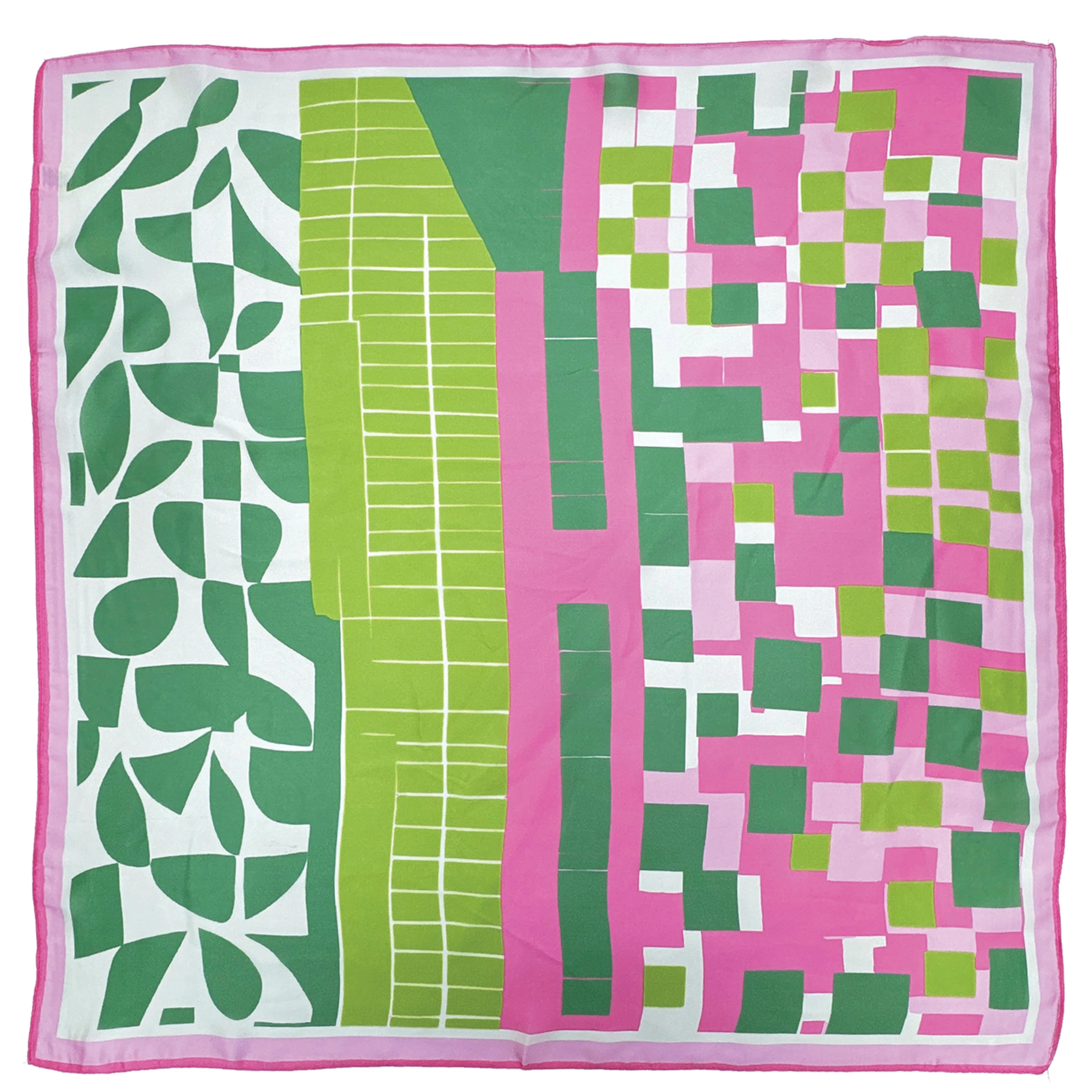 Geo Print Square Scarf - Image 3