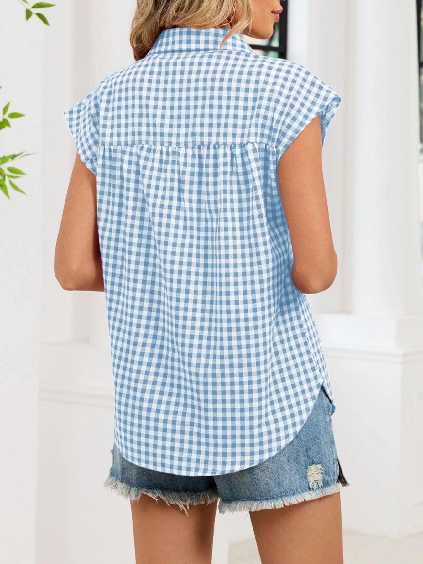 Gingham Button-Down Shirt - Image 29