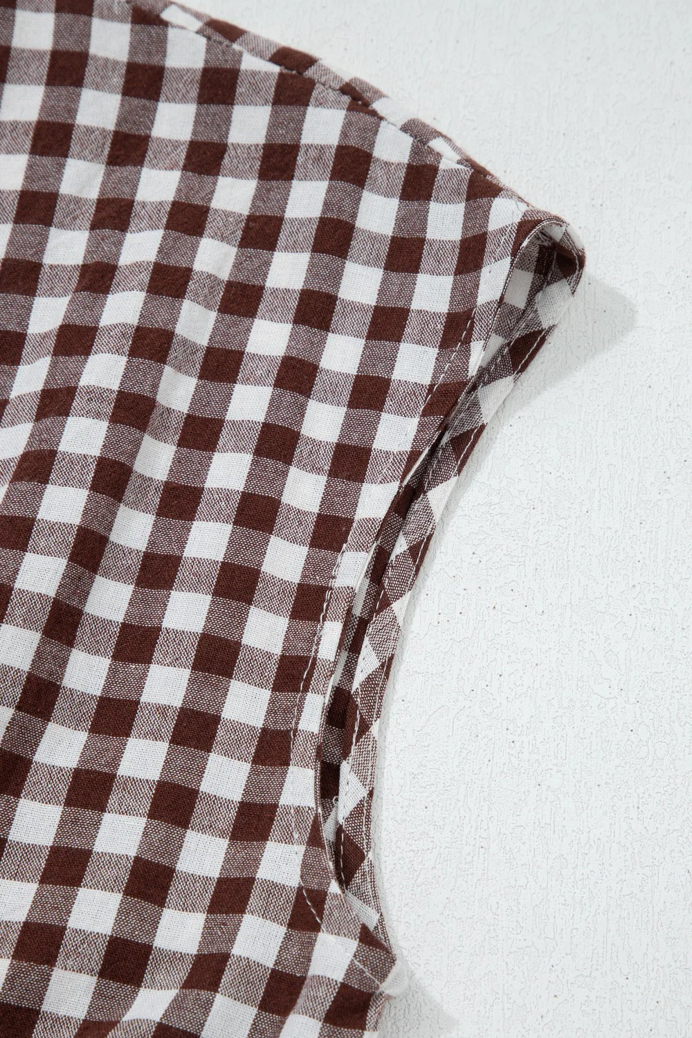 Gingham Zip-Front Midi Dress - Image 13
