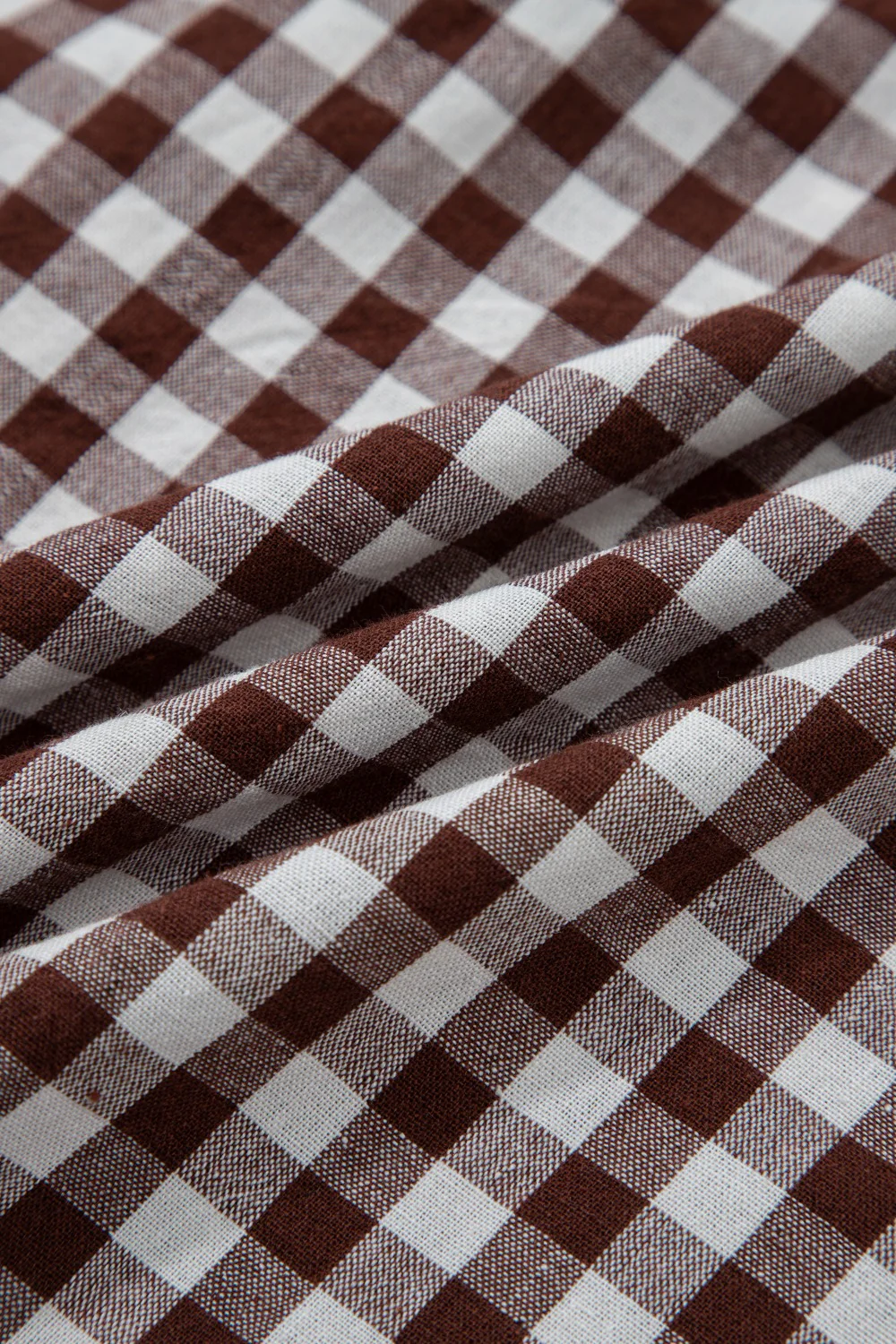 Gingham Zip-Front Midi Dress - Image 15
