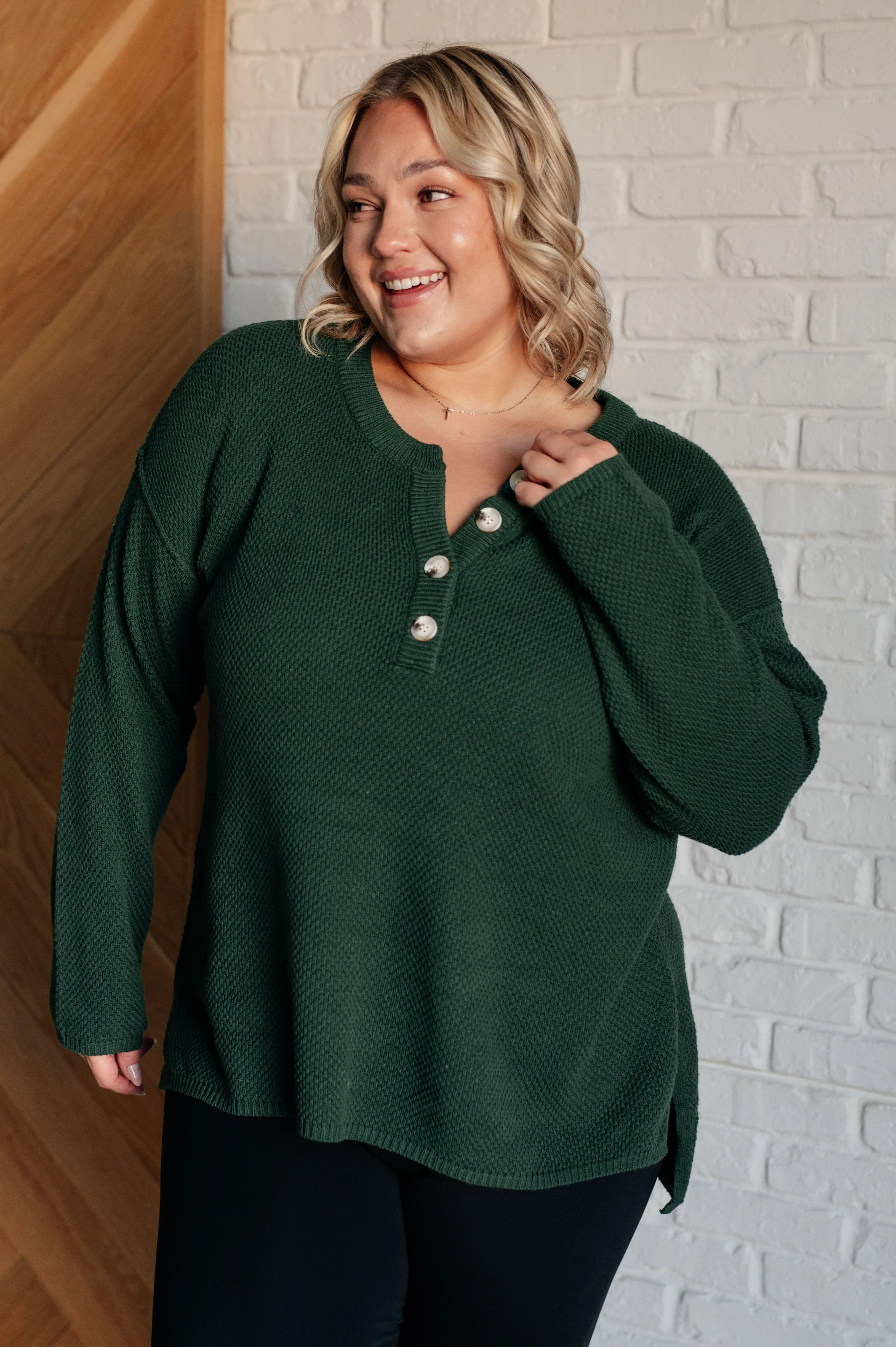 Good Afternoon Henley Sweater - Image 4