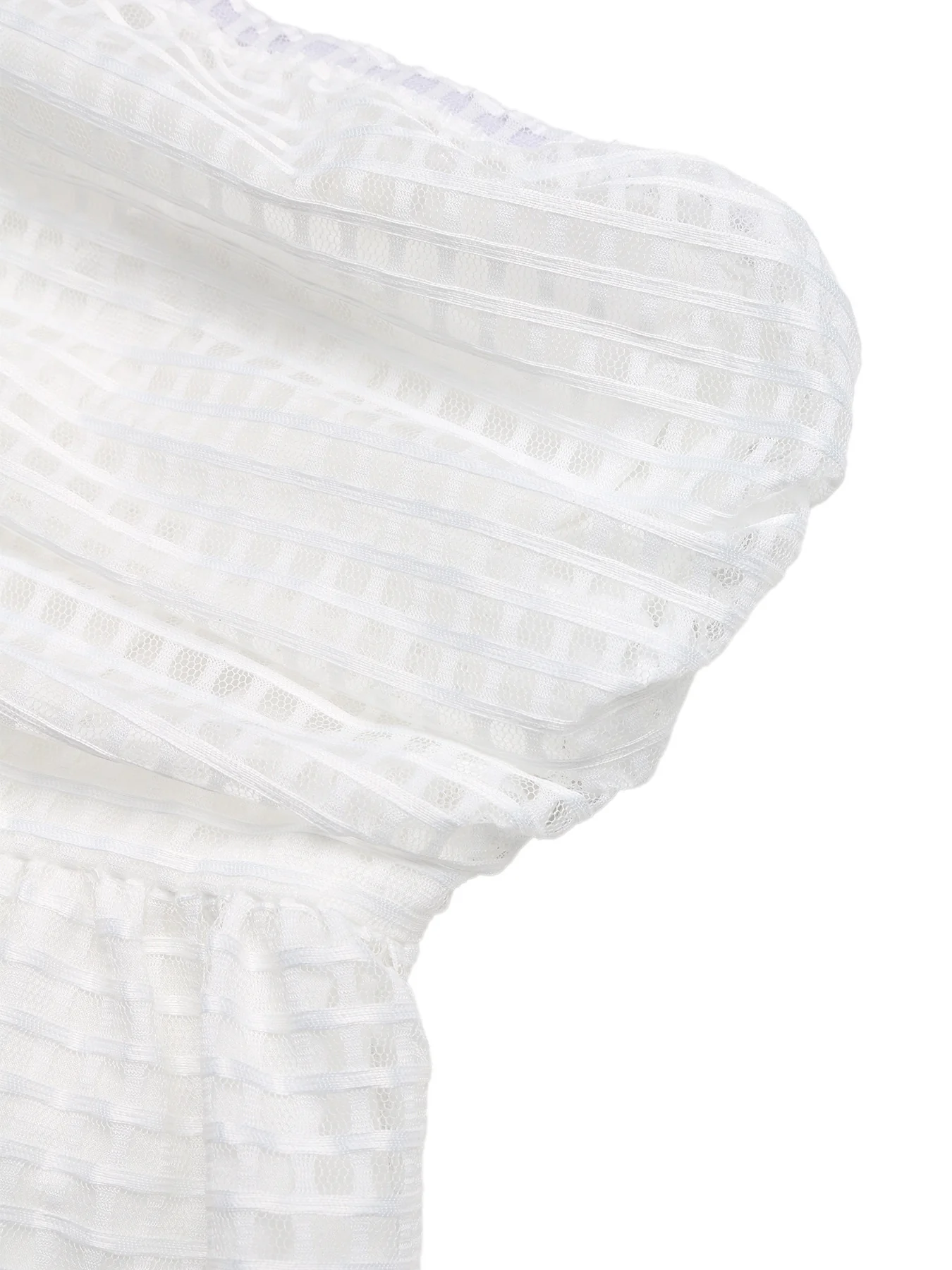 Grid Pattern Strapless Mini Dress - Image 6