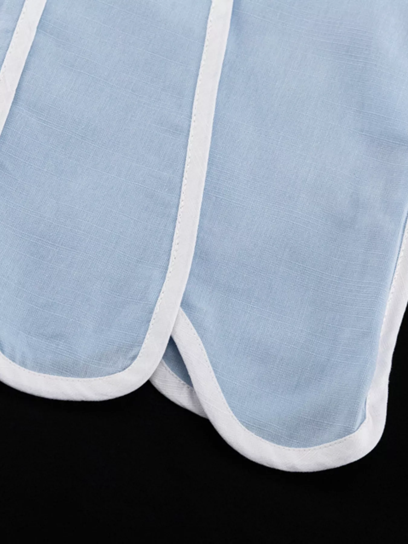 Halter Neck Scalloped Hem Top and Skirt Set - Image 10