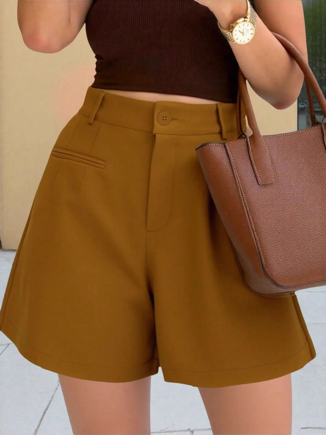 High-Waisted Shorts - Image 6