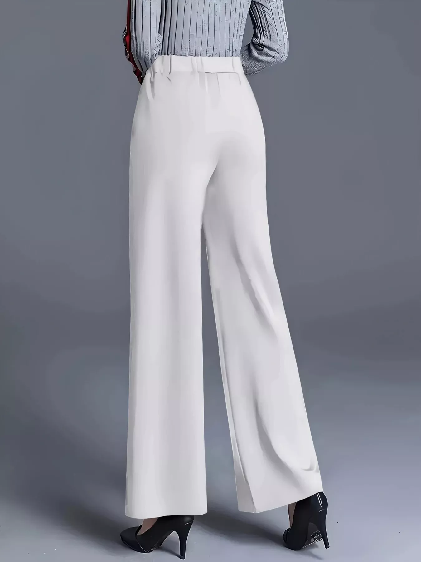 High-Waisted Wide Leg Pants - Image 21
