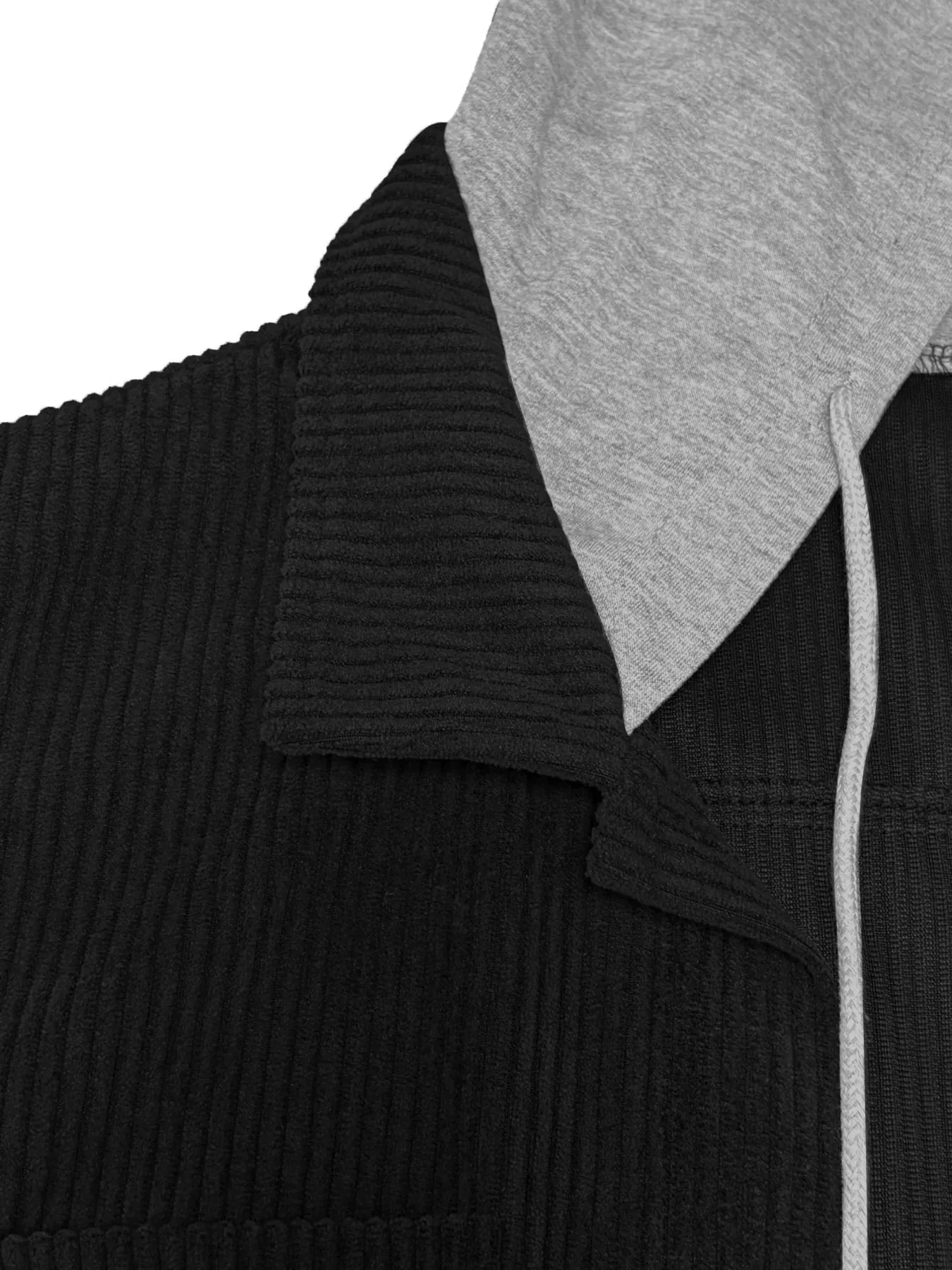Hooded Corduroy Button-Down Jacket - Image 9