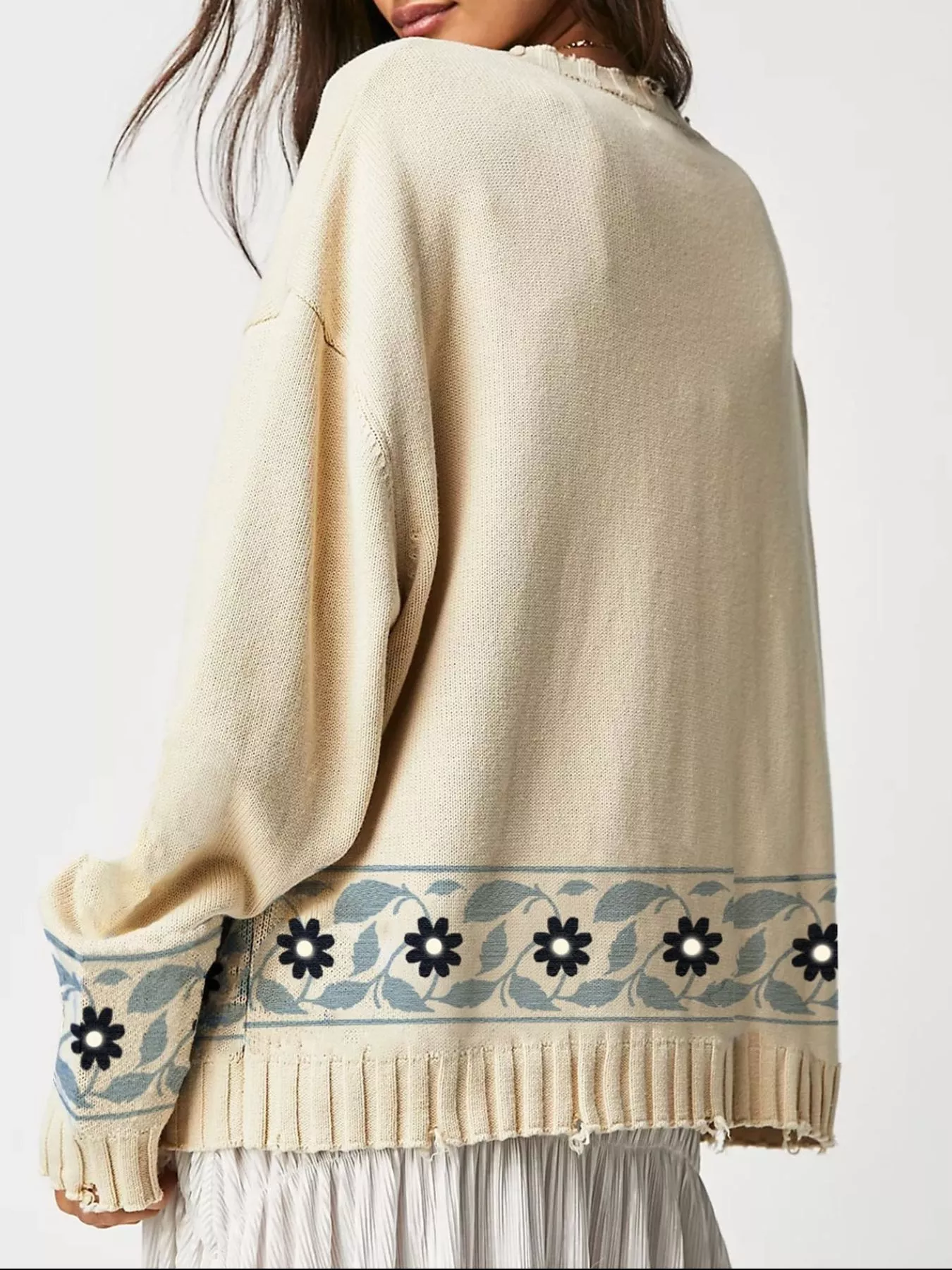 Horse Button Down Cardigan - Image 4