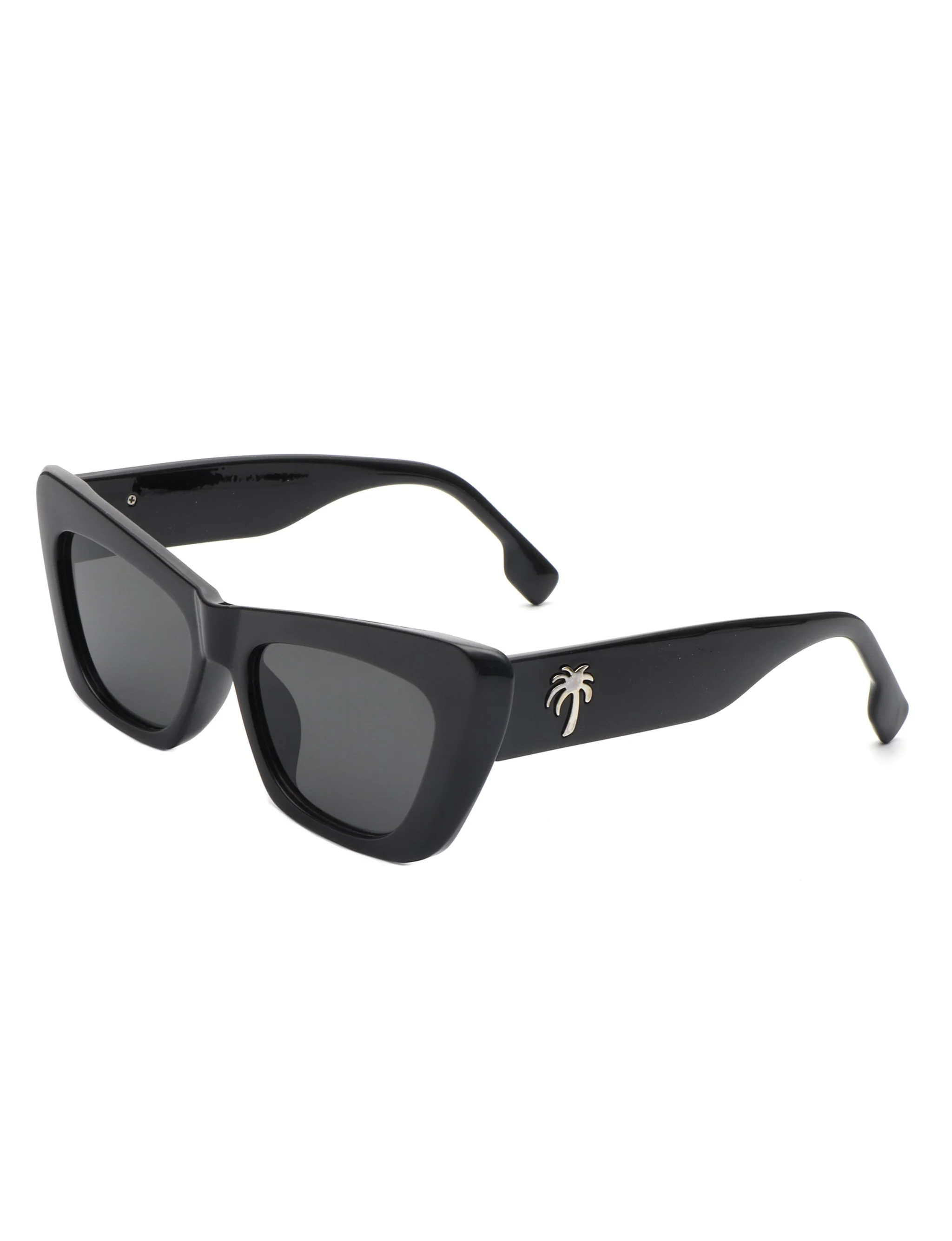 Hush - Chic Retro Tinted Cat Eye Women's Fashion Square Sunglasses - Image 3