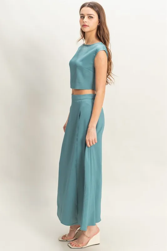 HYFVE Sleeveless Top and Maxi Skirt Set - Image 3