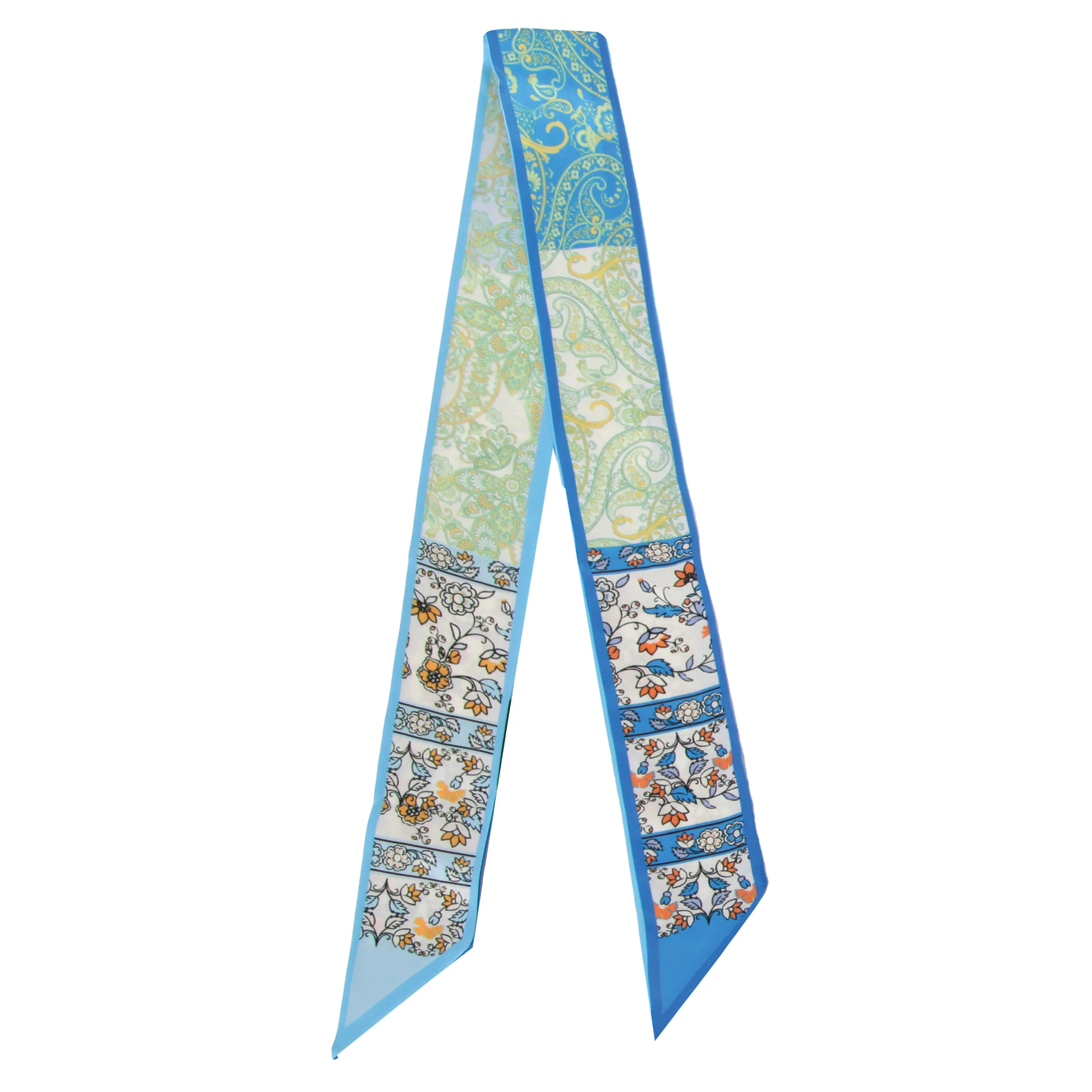 Icon Pattern Skinny Scarf - Image 2