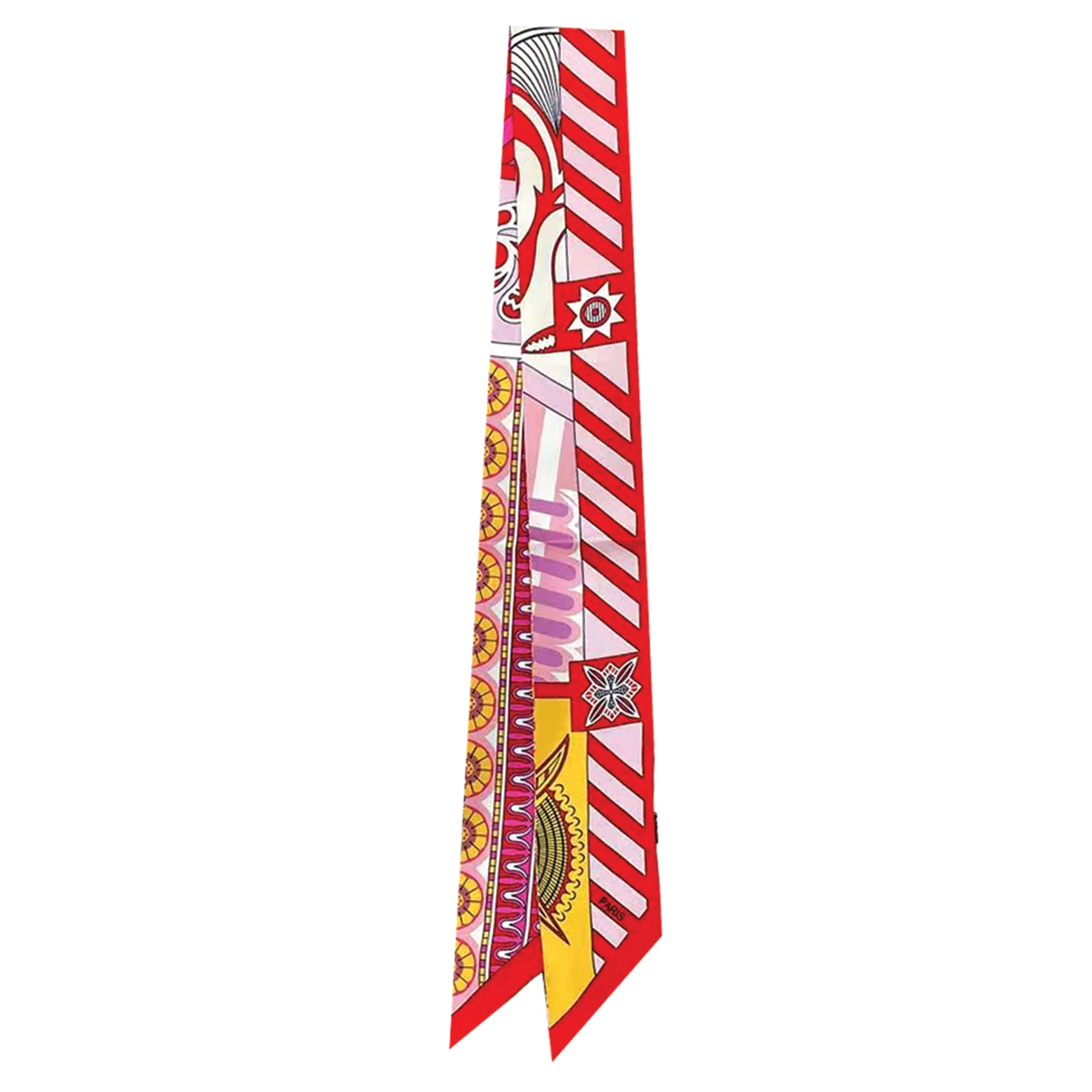 Icon Stripe Skinny Scarf - Image 3
