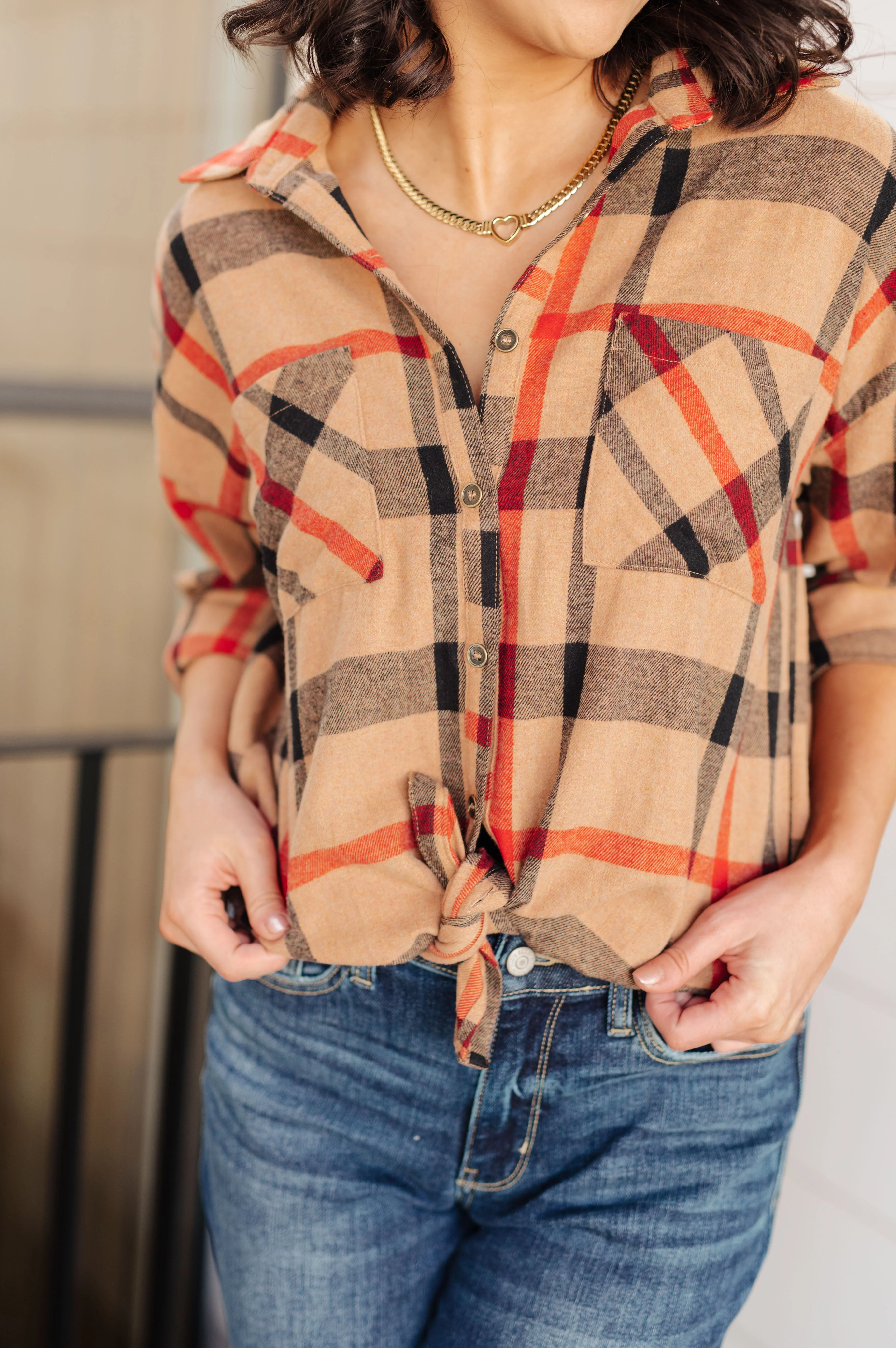 Is It Really Oversized Plaid Button Up - Image 7