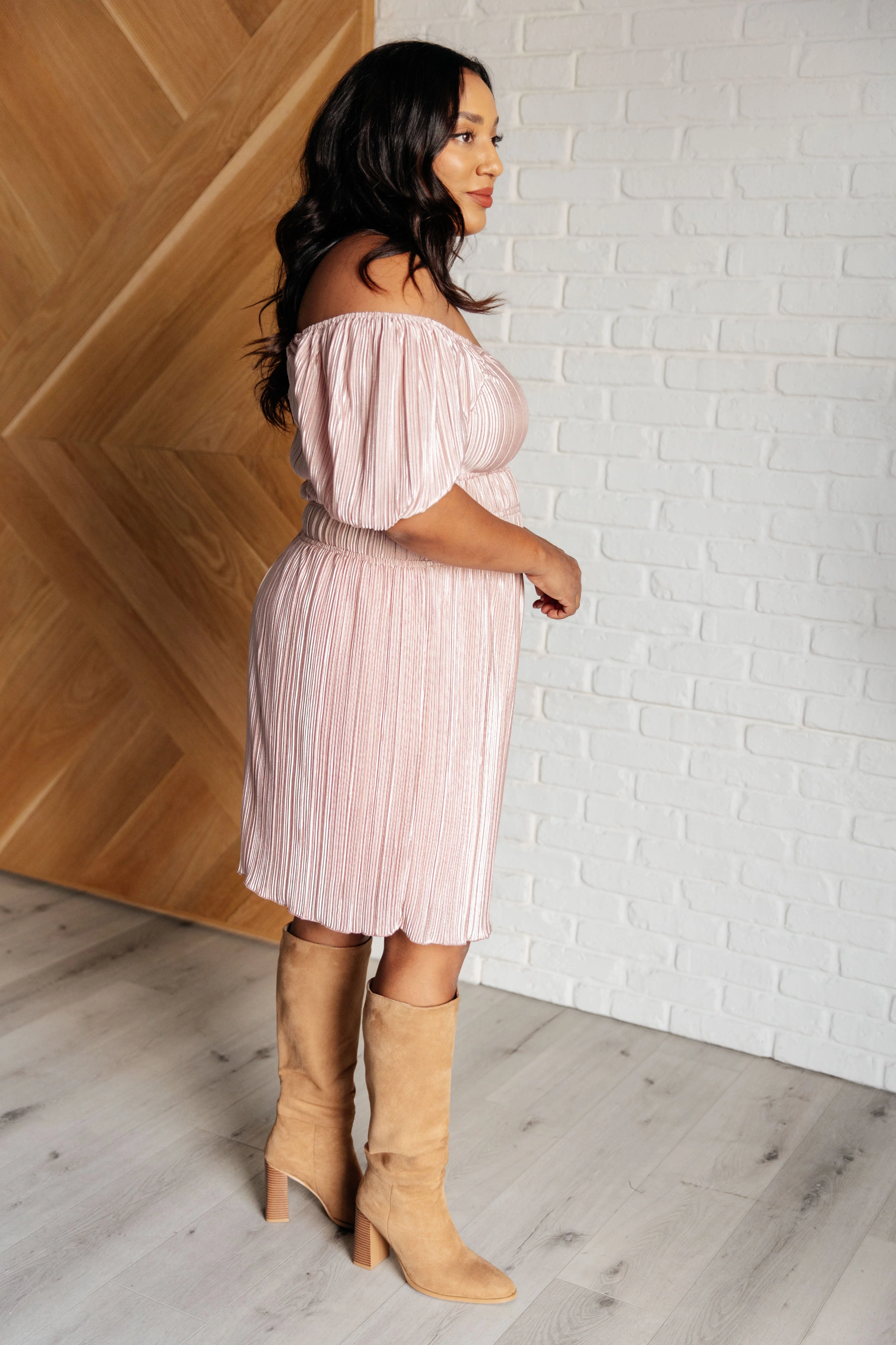 It's For the Aesthetic Balloon Sleeve Dress - Image 9