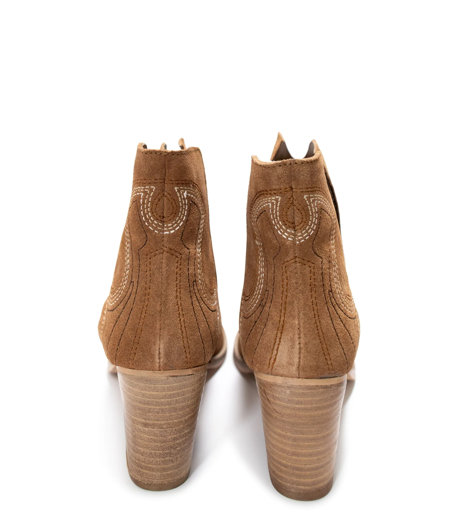 Journee Ankle Boots in Tan - Image 11