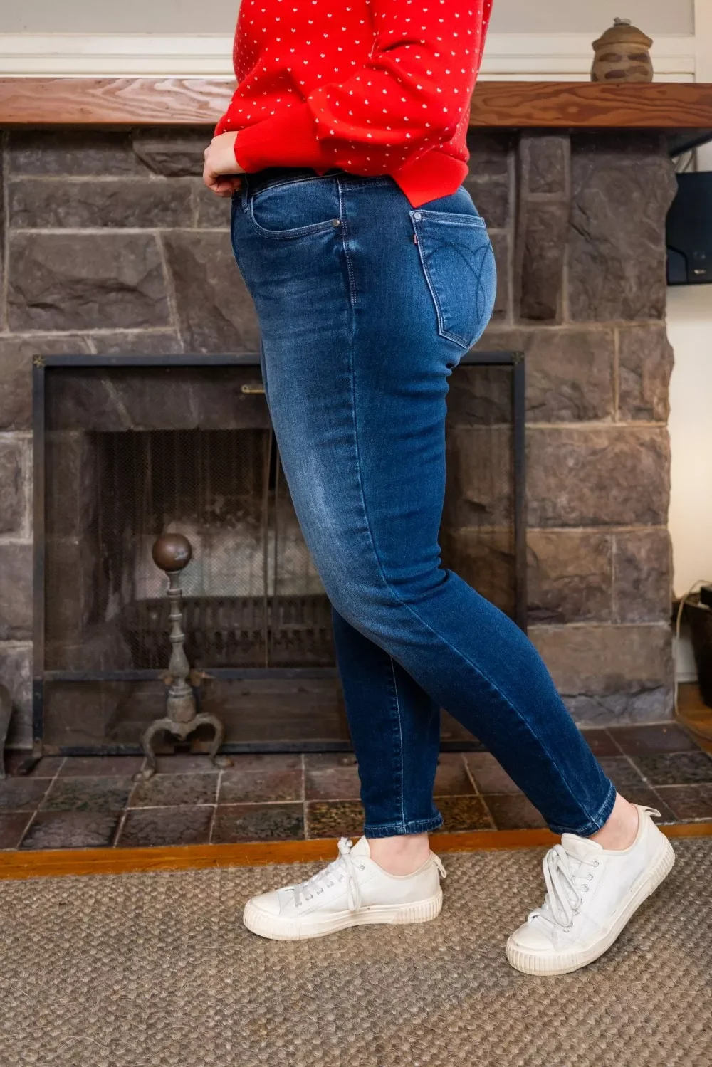 Judy Blue Full Size Washed Thermal Skinny Jeans Plus Size - Image 16