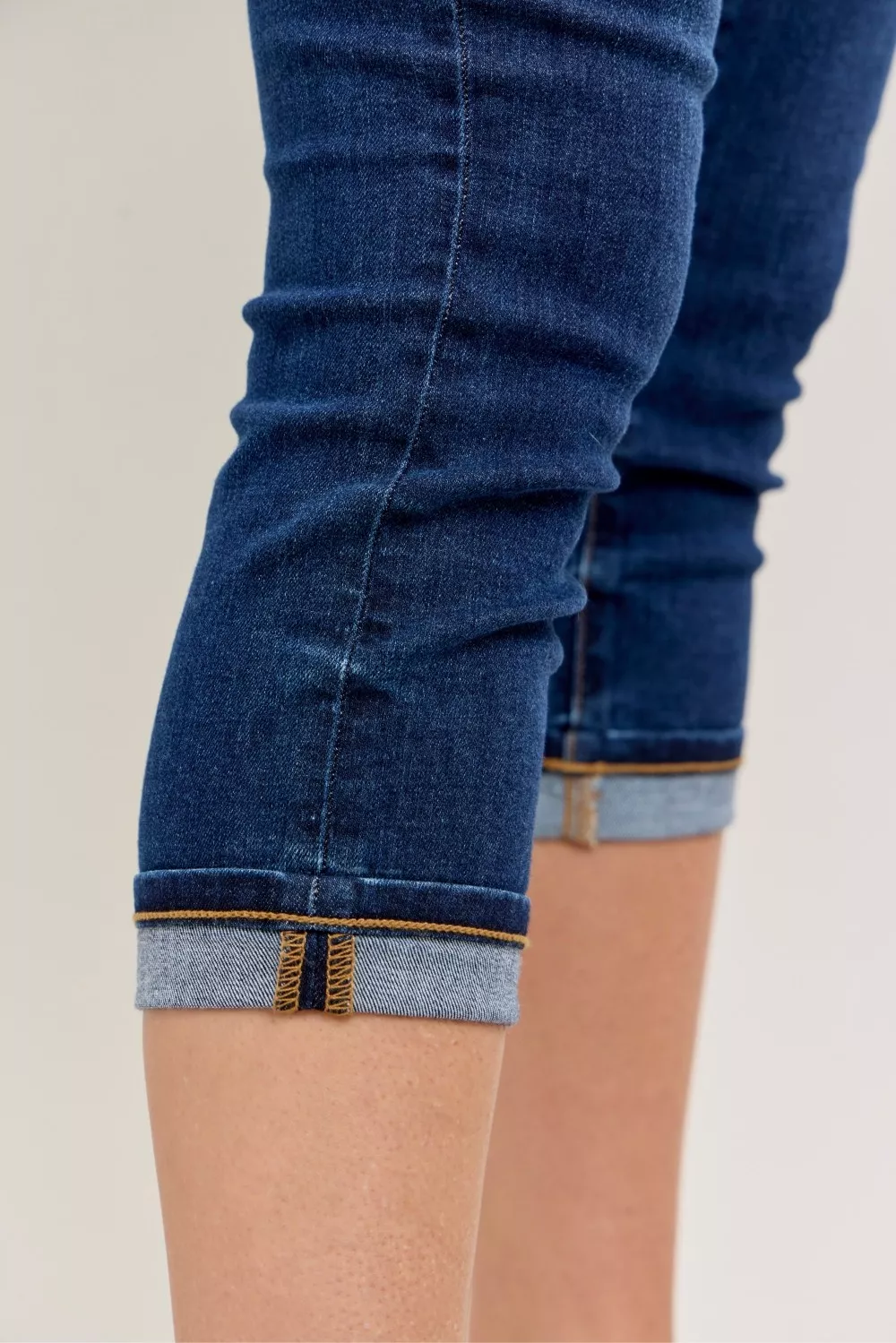 Judy Blue High Waist Capri Jeans with Single Cuff - Image 6