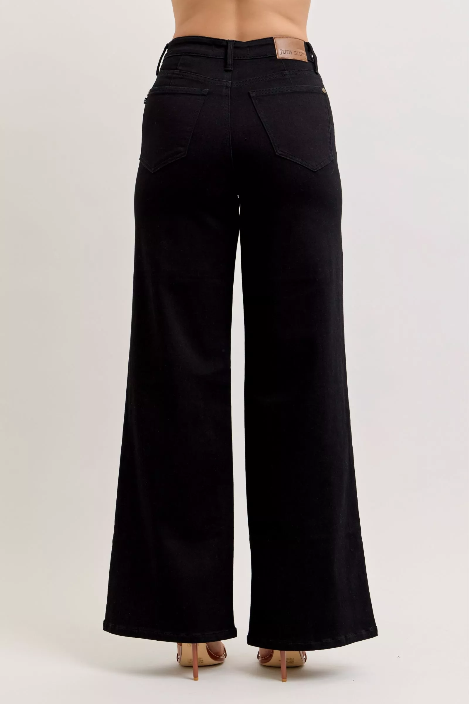 Judy Blue High-Waisted Wide Leg Jeans - Image 4