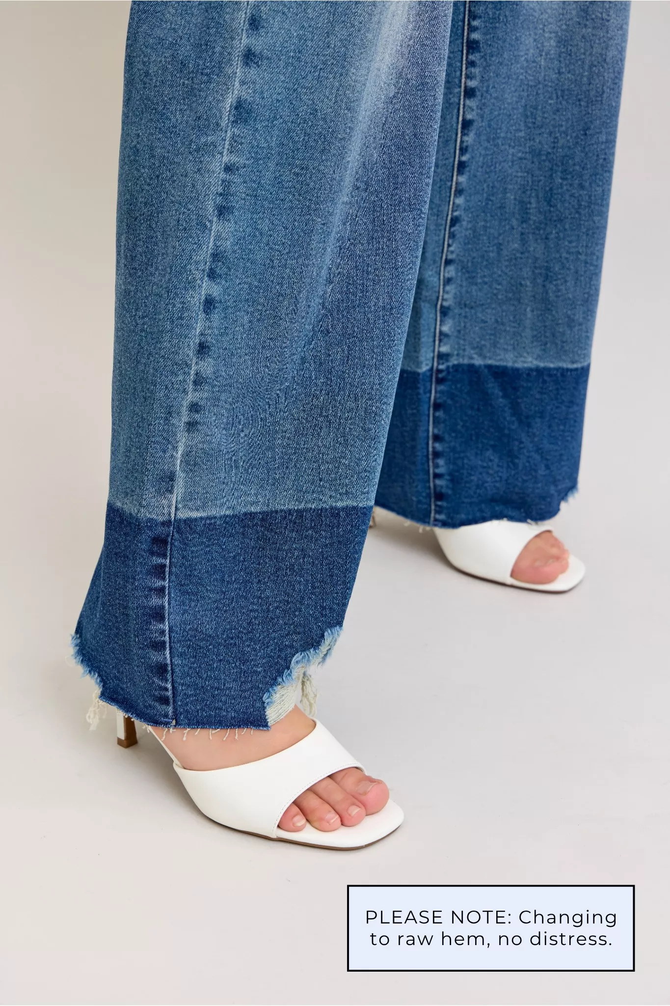 Judy Blue Raw Hem High Waist Column Straight Jeans - Image 9