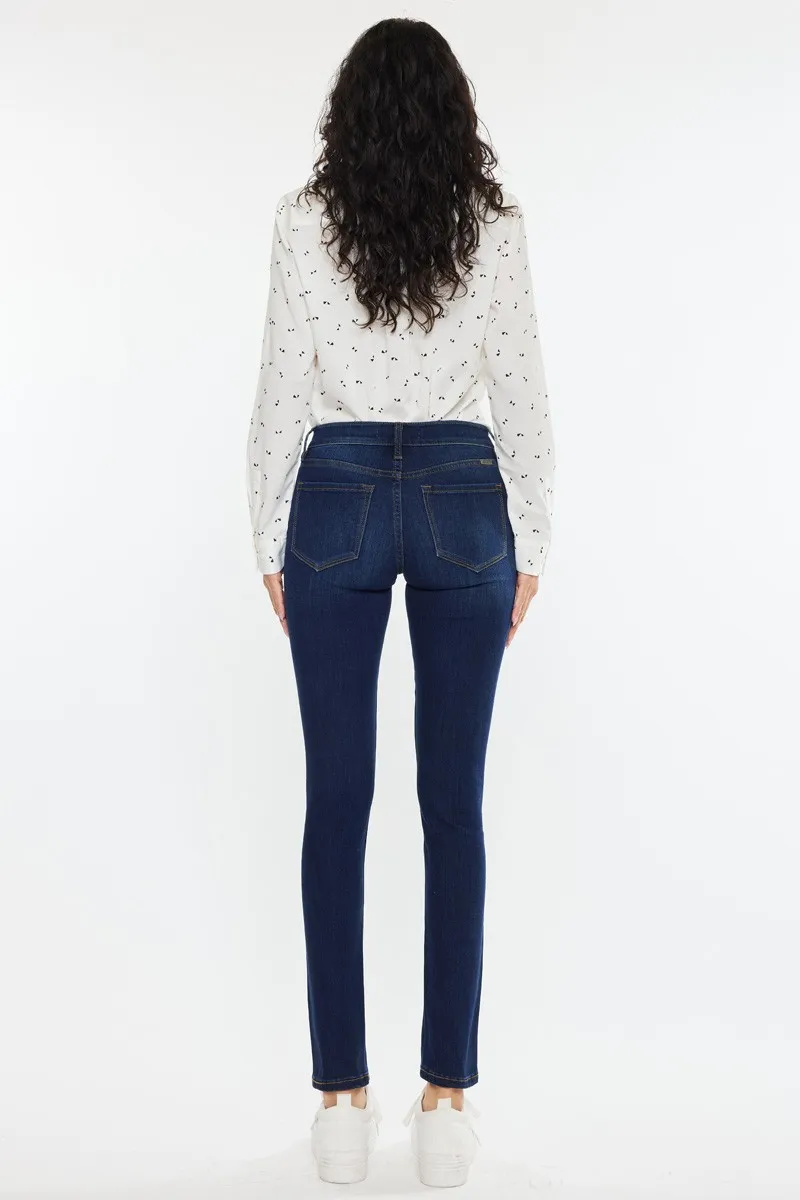 Kancan Mid Rise Super Skinny Jeans - Image 8