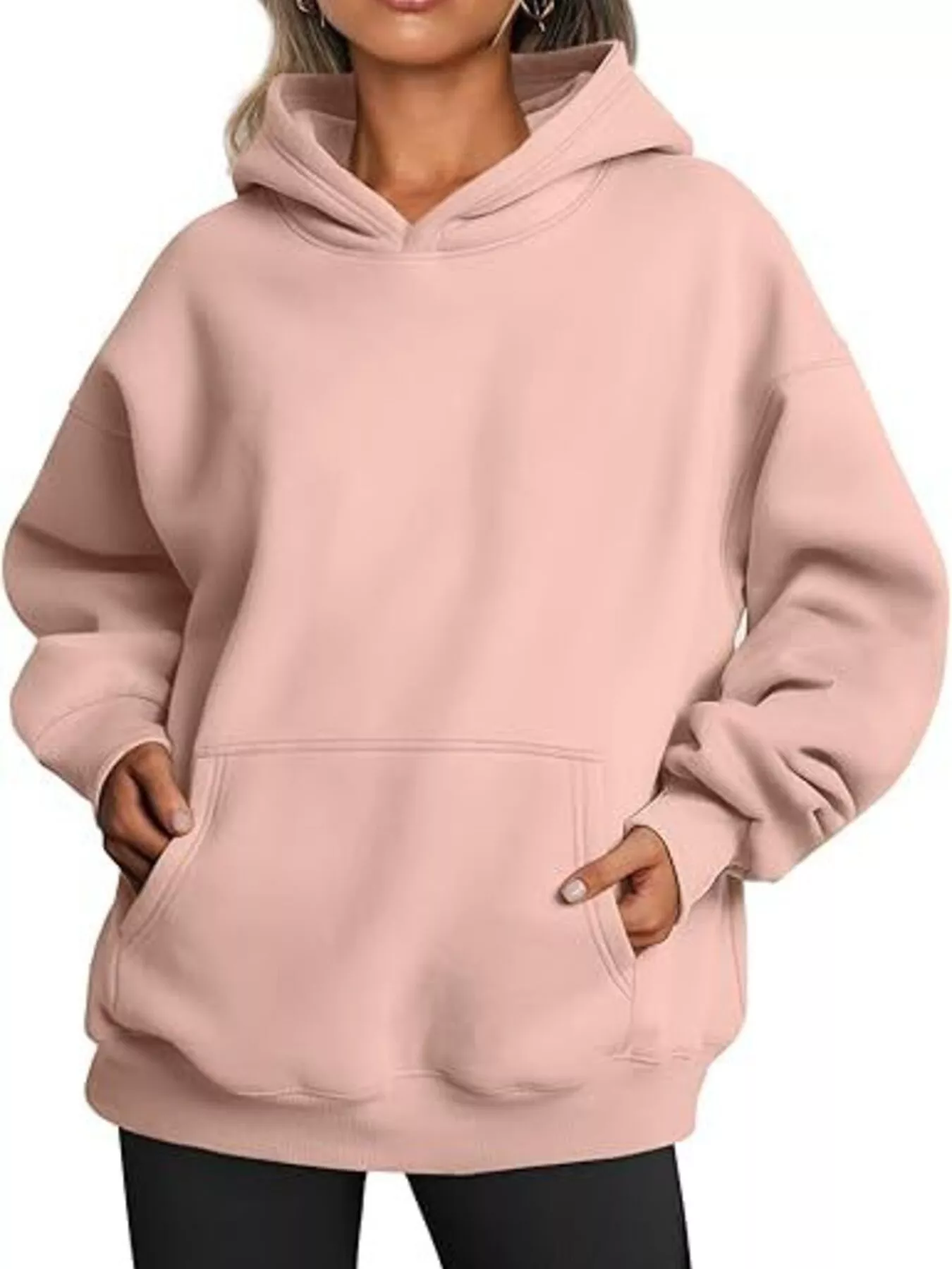 Kangaroo Pocket Long Sleeve Hoodie - Image 16