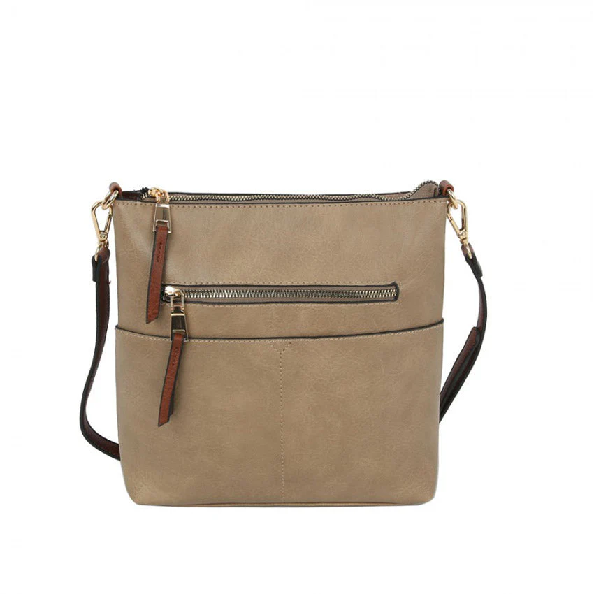 Kaylee Soft PU Vegan Leather 2 in 1 Tote Crossbody Bag - Image 9