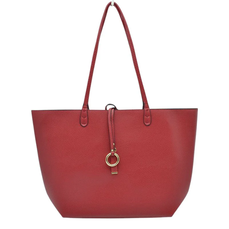 Kendra Reversible Supersoft Vegan Leather Tote Handbag - Image 18