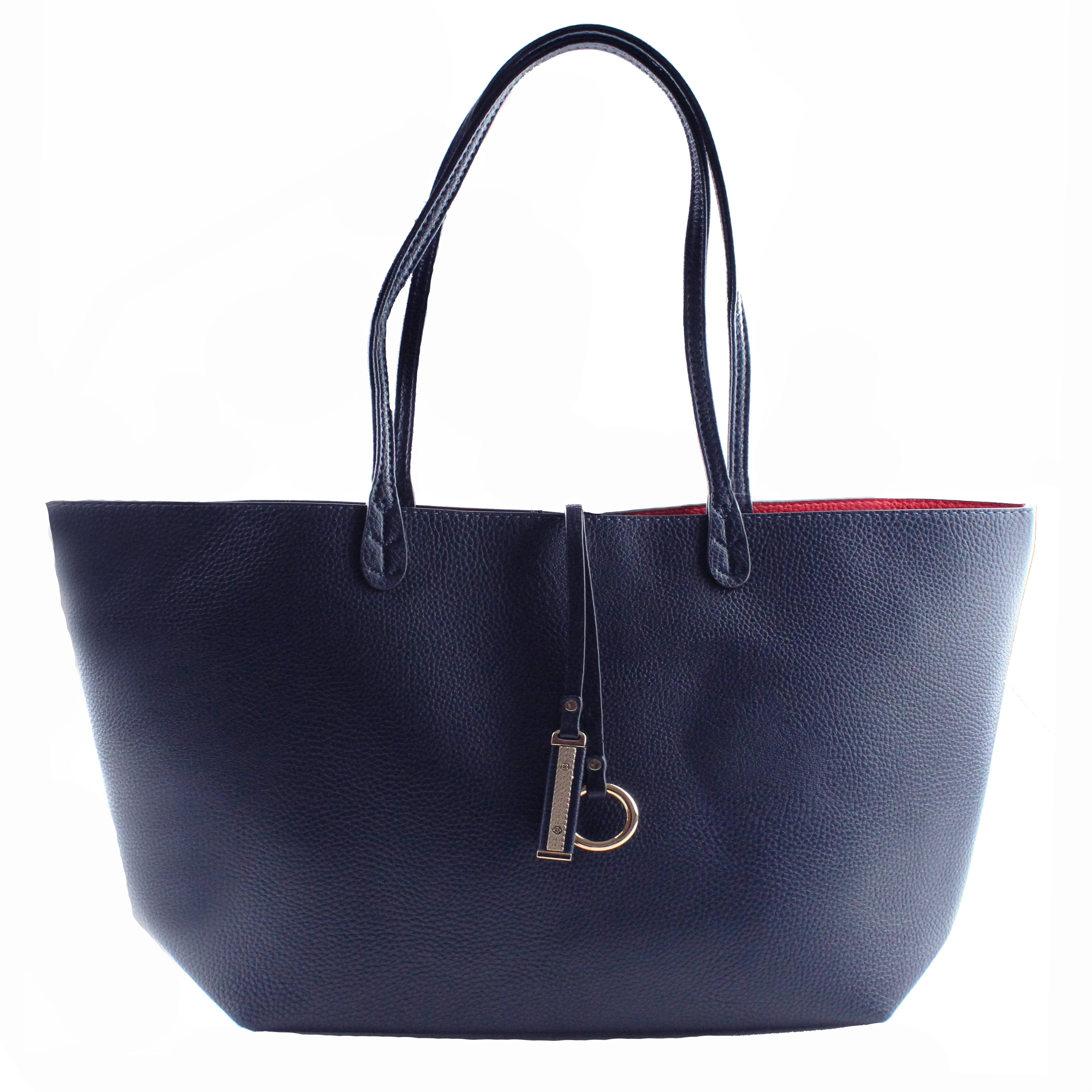 Kendra Reversible Supersoft Vegan Leather Tote Handbag - Image 5