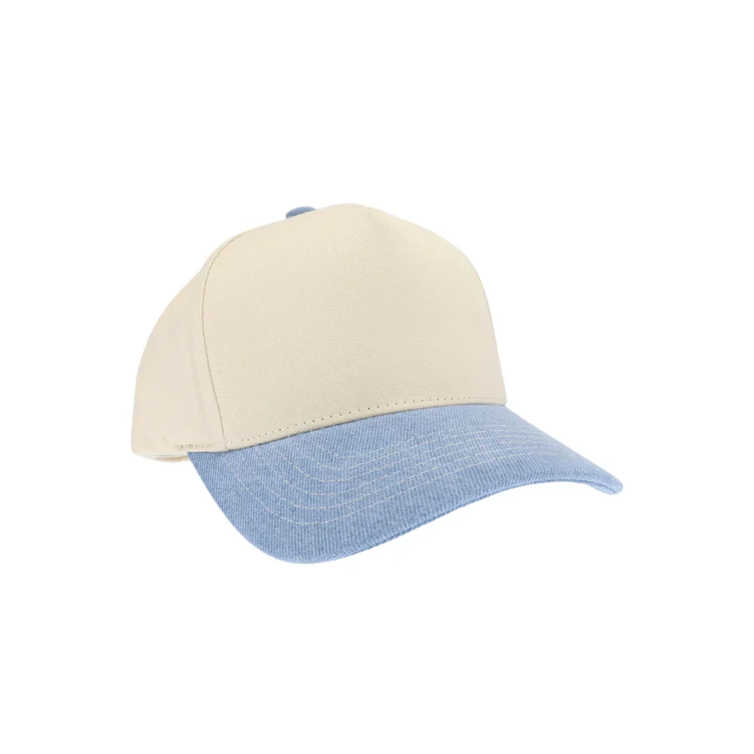 KIDS Two Tone Canvas C.C Trucker Hat - Image 3