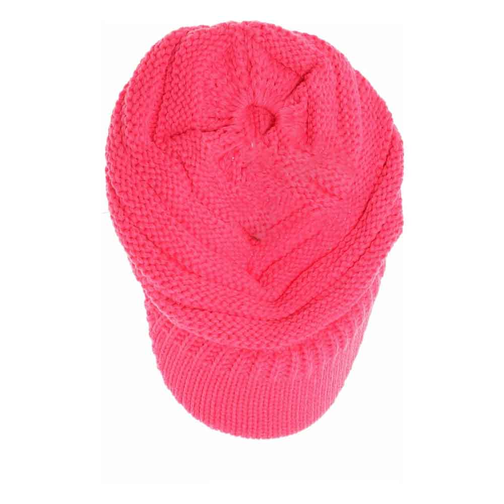 Knit Beanie Tail C.C Cap - Image 5