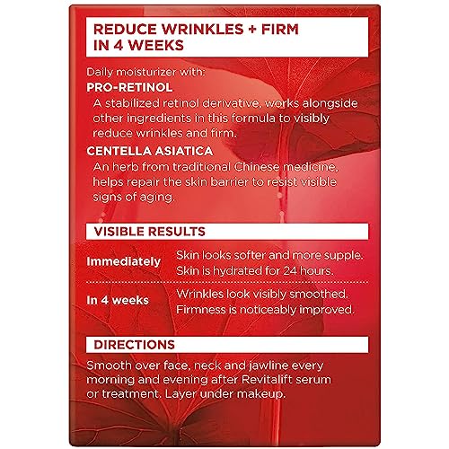L?Or?al Paris Revitalift Face & Neck AntiWrinkle & Firming Moisturizer Day Cream - Image 3
