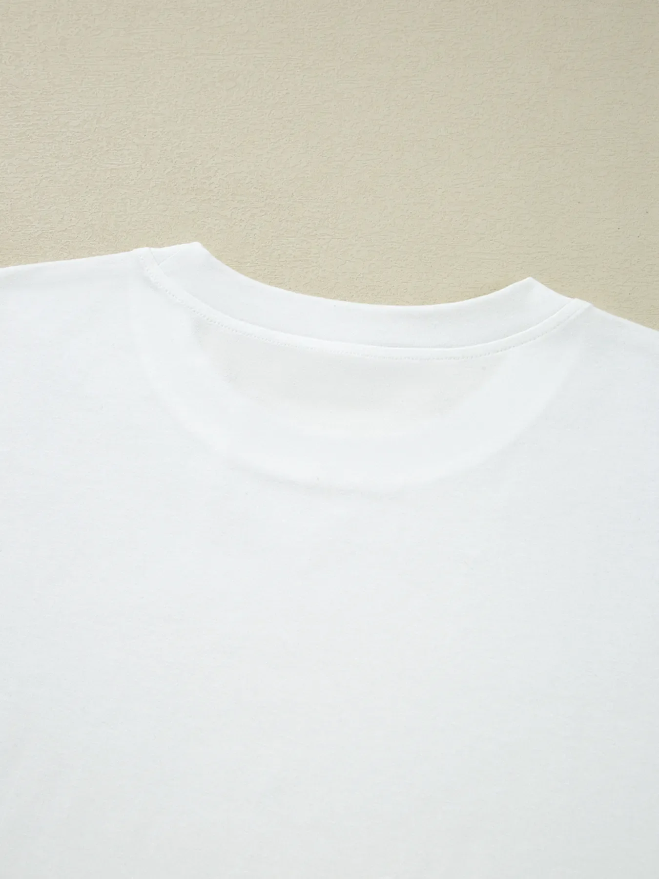 Lace Long Sleeve Insert Drop Shoulder Tee - Image 6