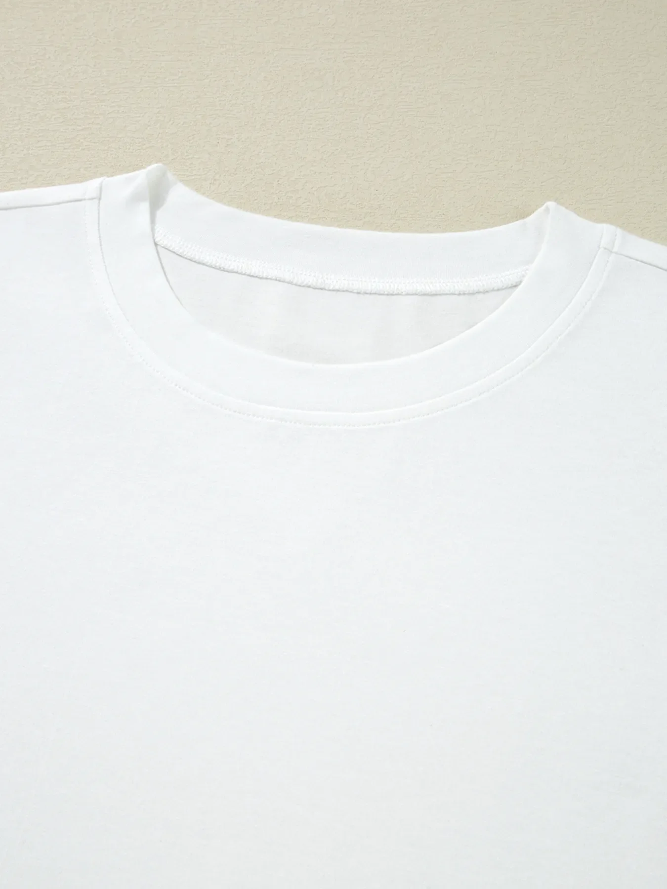Lace Long Sleeve Insert Drop Shoulder Tee - Image 7
