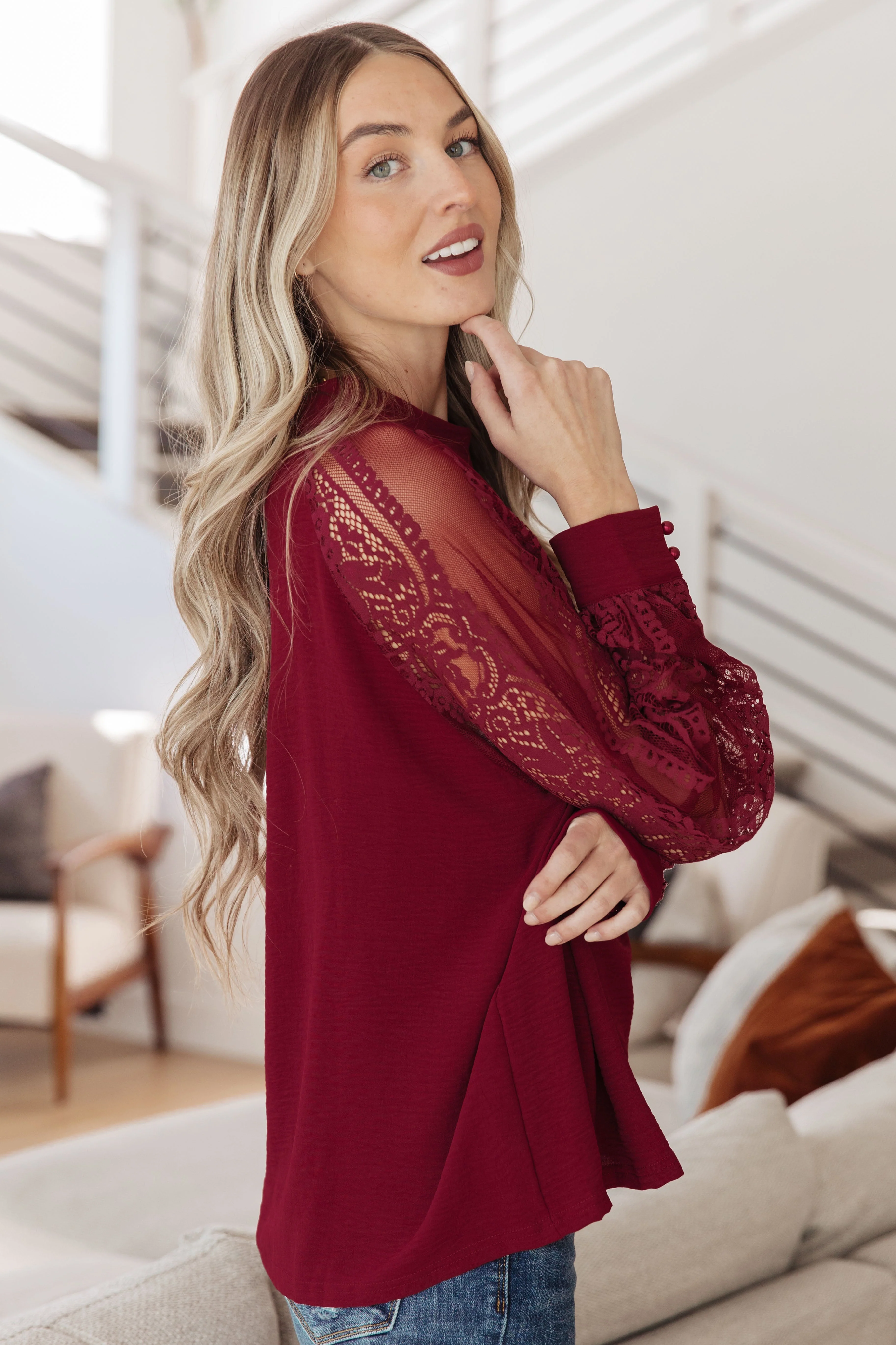 Lace on My Sleeves Blouse - Image 7