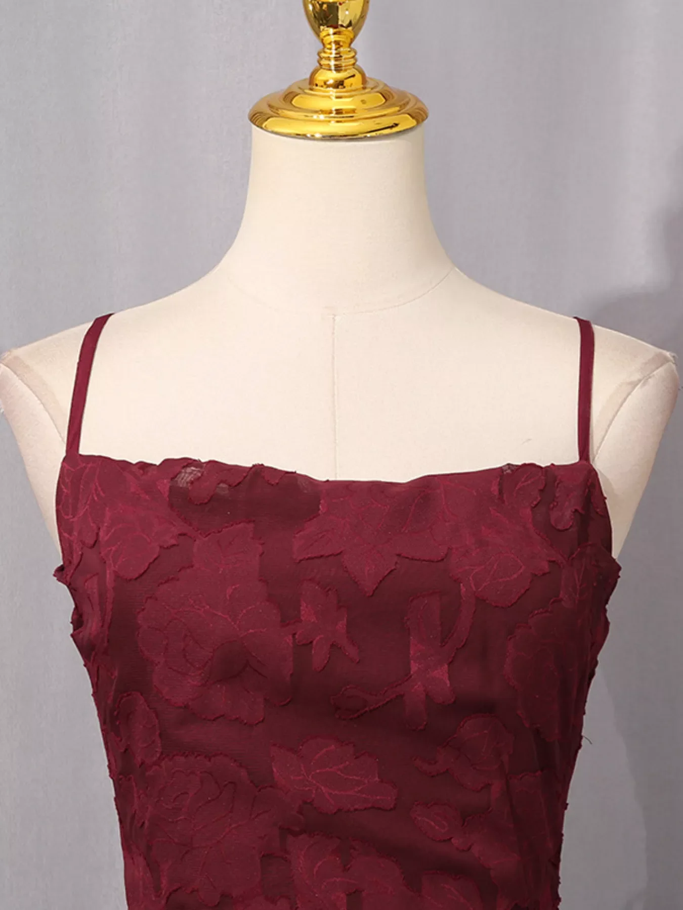 Lace Spaghetti Strap Maxi Dress - Image 8